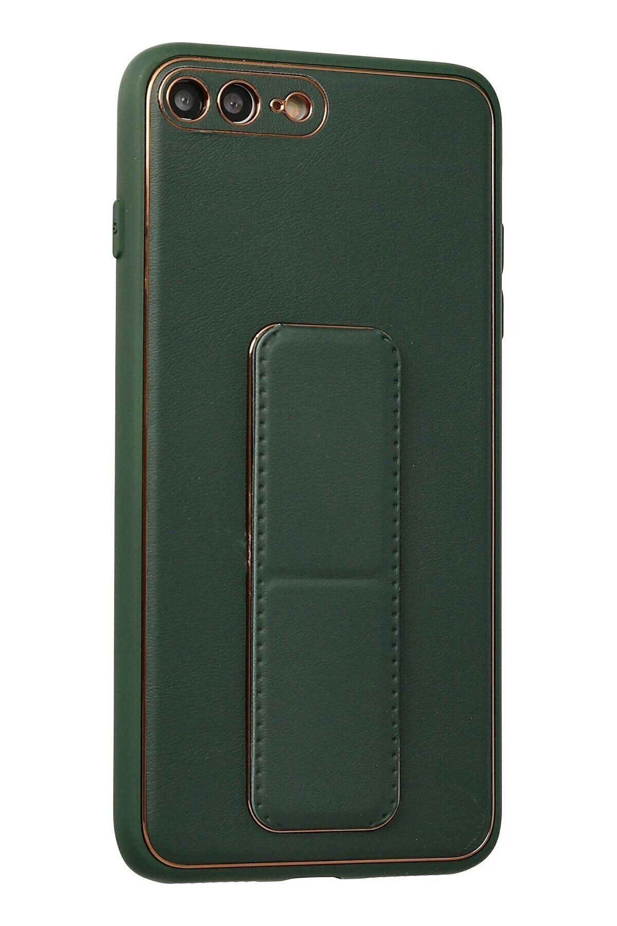 İphone 7 Plus Kılıf Coco Deri̇ Standlı Kapak - Yeşi̇l - Dropx5900-3195