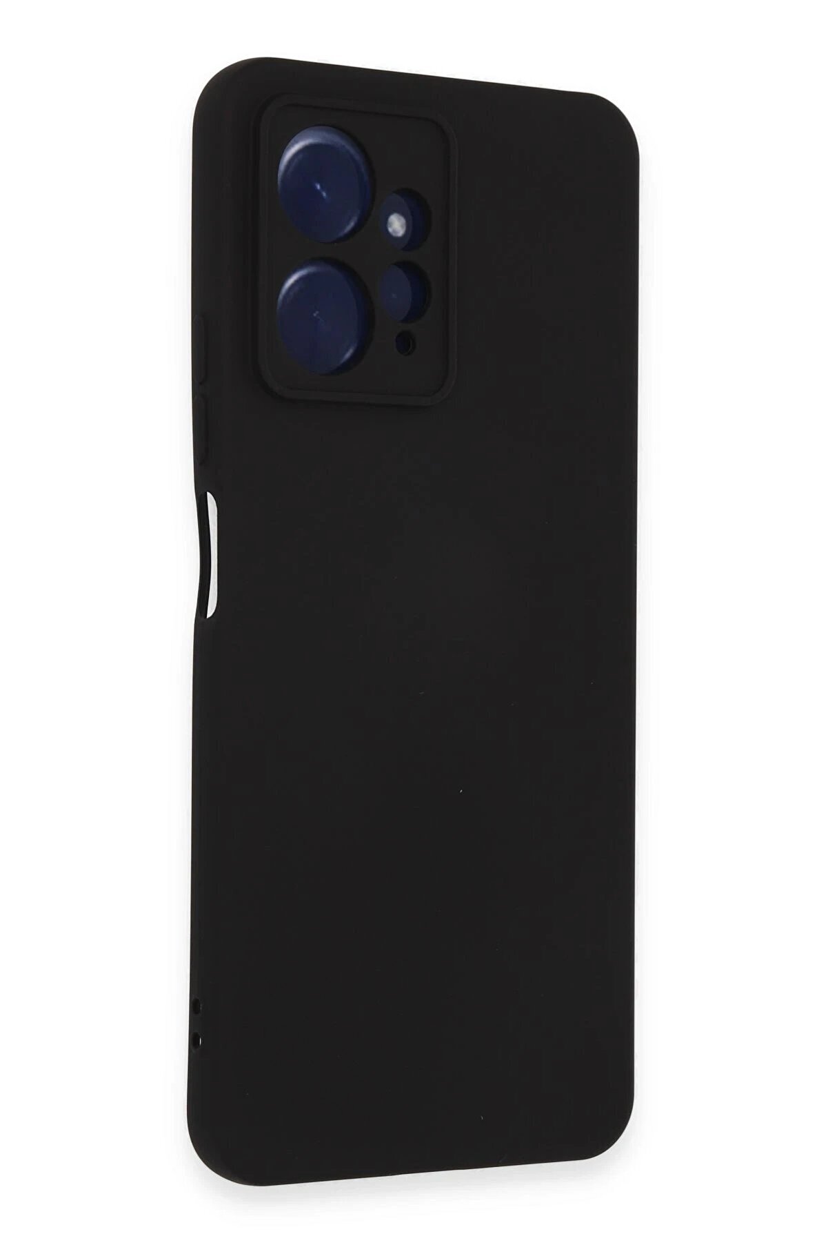 Xi̇aomi̇ Redmi̇ Note 12 4G Kılıf Nano İçi̇ Kadi̇fe Si̇li̇kon - Si̇yah - Dropx4400-3128