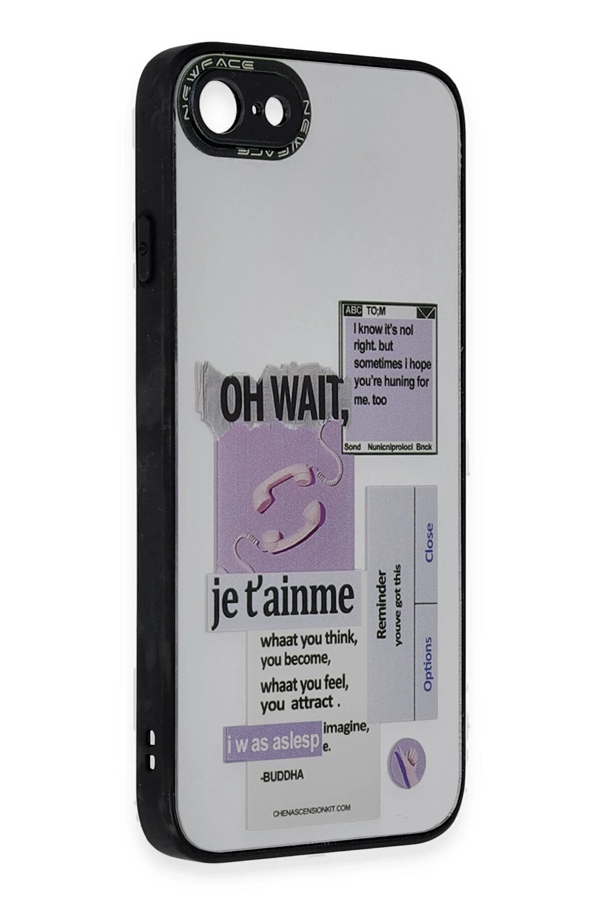 İphone 7 Kılıf Mi̇rror Desenli̇ Kapak - Mi̇rror - 4 - Dropx6733-8638