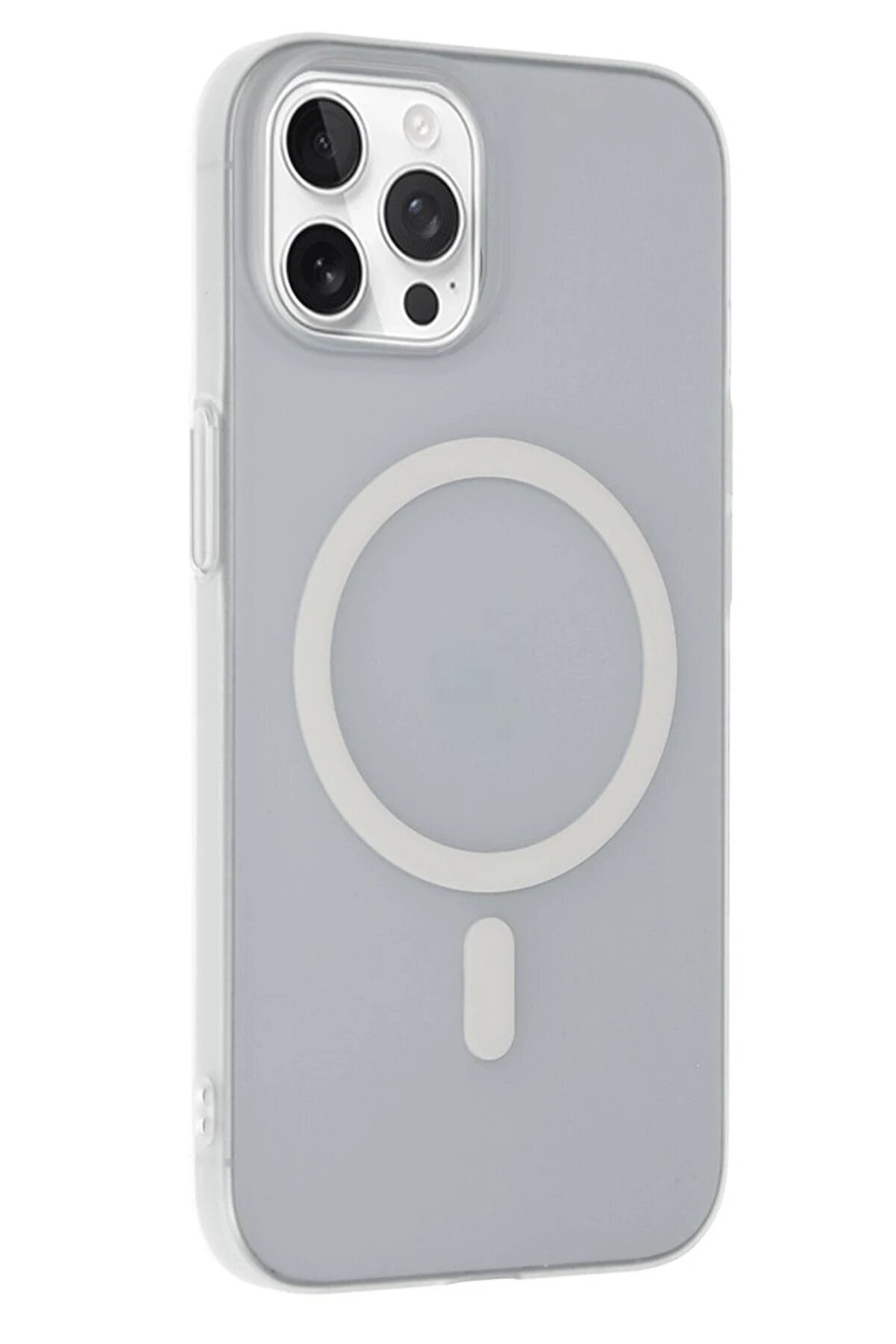 CepteToptan iPhone 12 Pro Tuna PC Slim Magsafe Kapak - Şeffaf - DROPX2243-2410