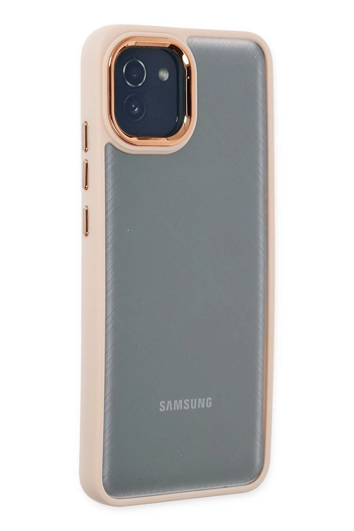 CepteToptan Samsung Galaxy A03 Kılıf Dora Kapak - Pudra - DROPX2268-2157