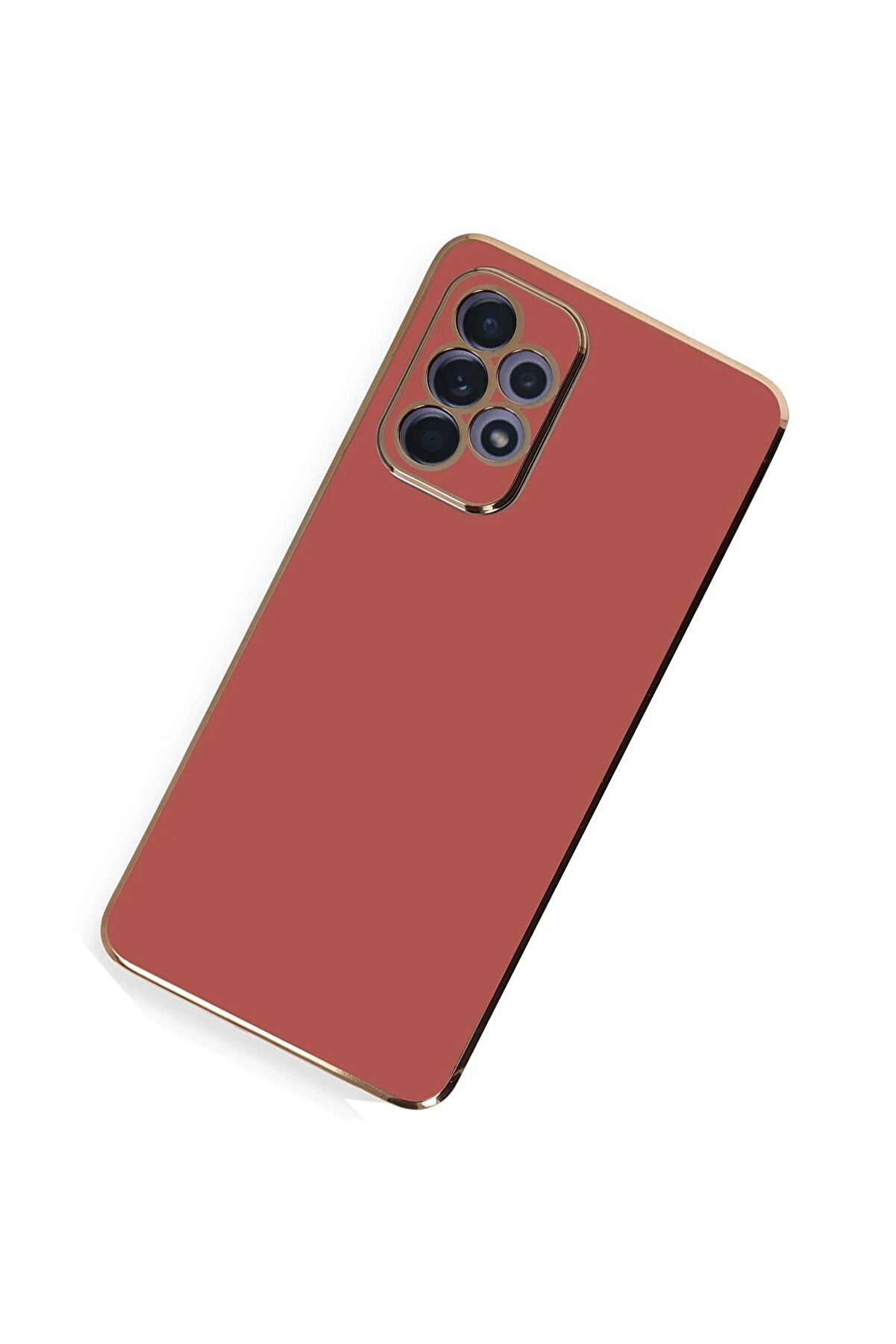 Samsung Galaxy A52 Kılıf Volet Si̇li̇kon - Kırmızı - Dropx7308-9163