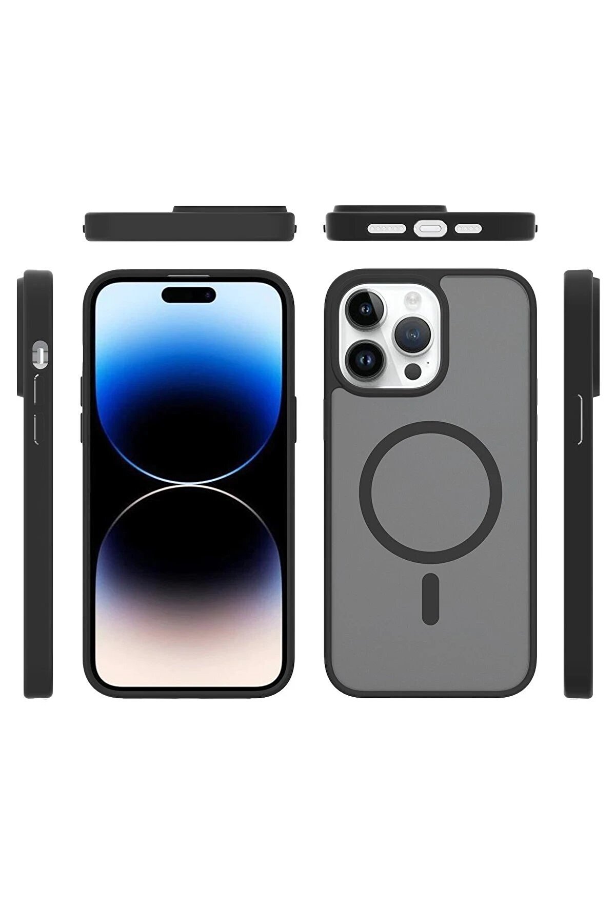 CepteToptan iPhone 11 Pro Max Jota Magsafe Kapak - Derin Mor - DROPX8400-1994