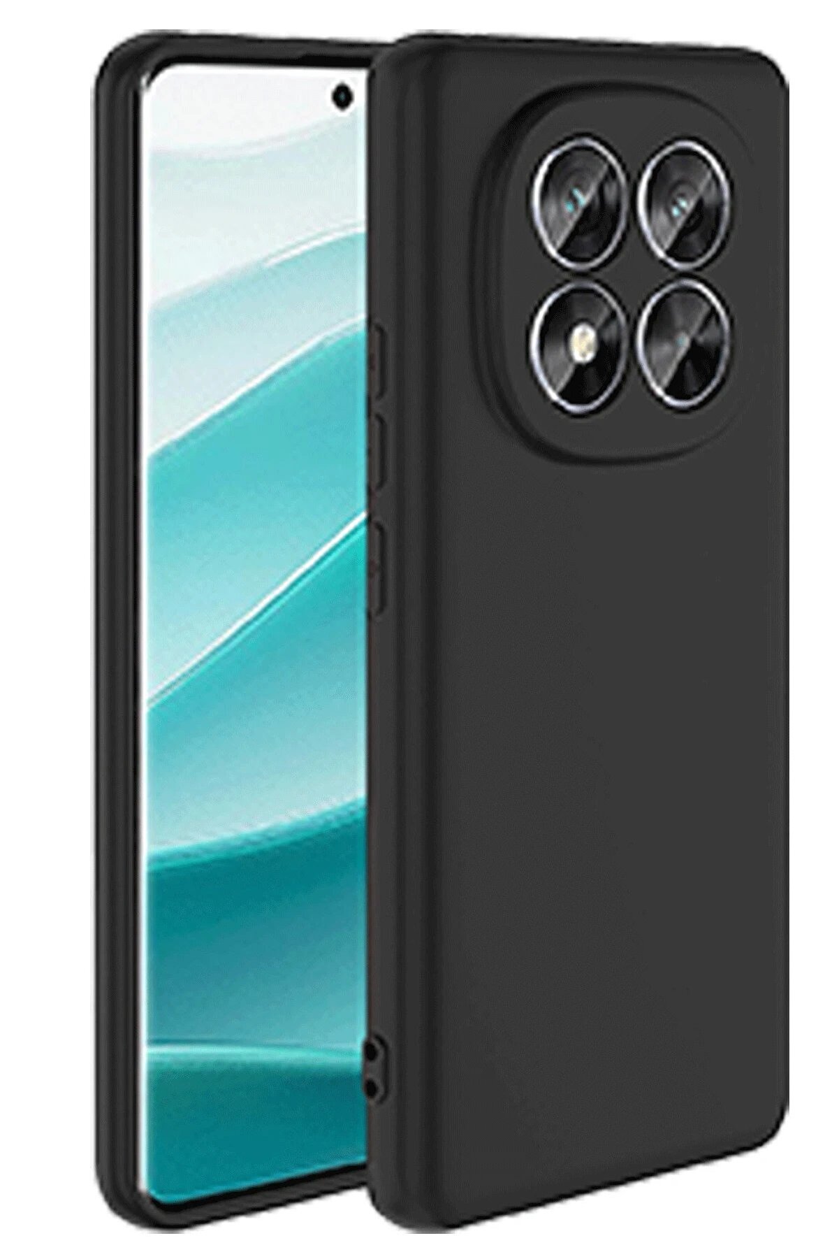 CepteToptan Xiaomi Redmi Note 14 Pro 5G Kılıf First Silikon - Siyah - DROPX8963-6468