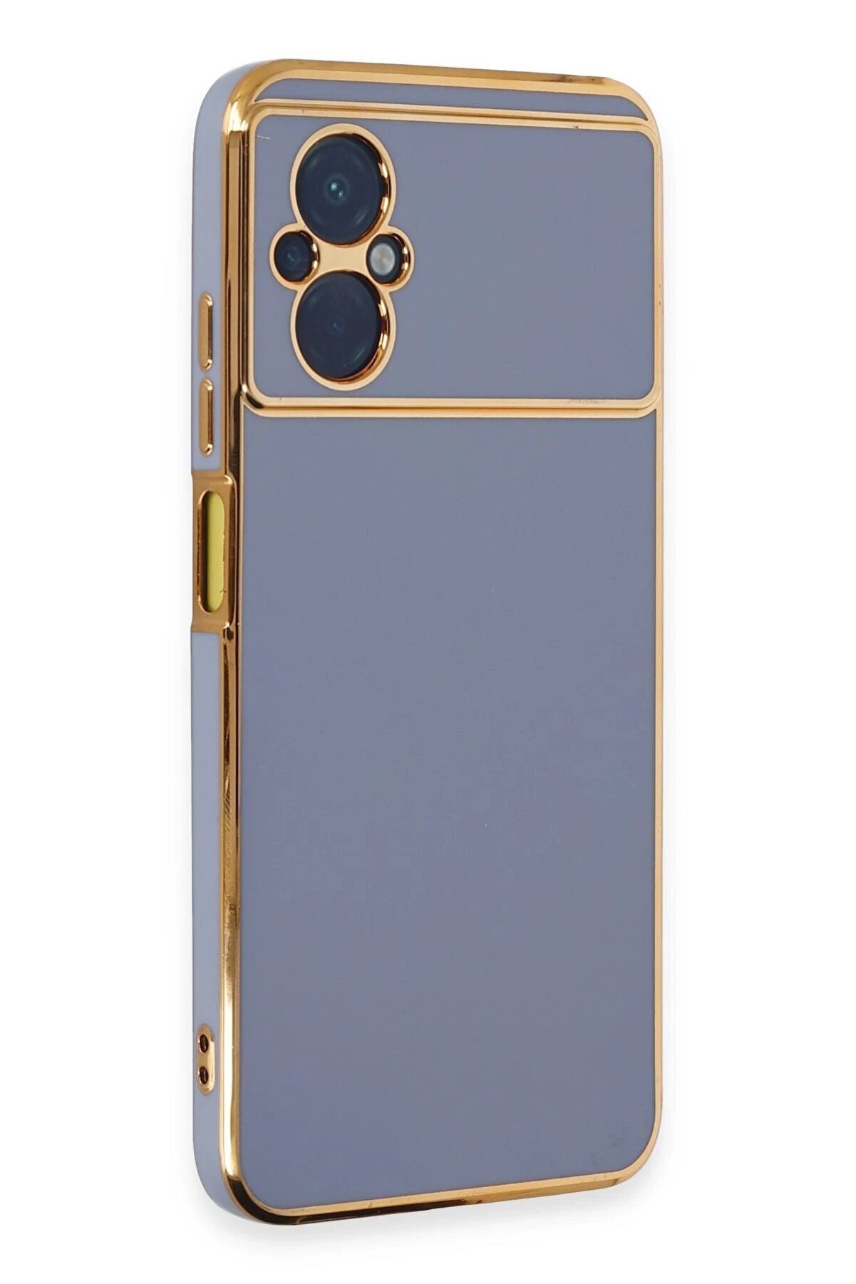 CepteToptan Xiaomi Poco M5 Kılıf Volet Silikon - Mavi - DROPX4590-4018