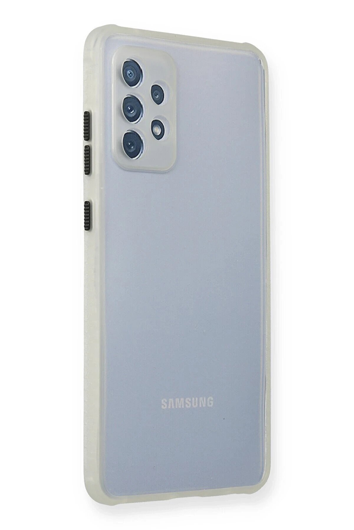 CepteToptan Samsung Galaxy A72 Kılıf Miami Şeffaf Silikon - Şeffaf - DROPX9410-1229