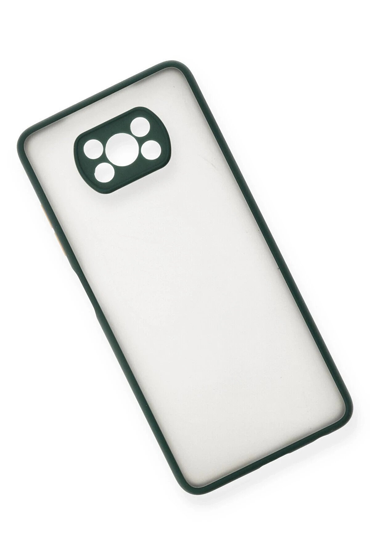 Xi̇aomi̇ Pocophone X3 Kılıf Montreal Si̇li̇kon Kapak - Yeşi̇l - Dropx4248-2631