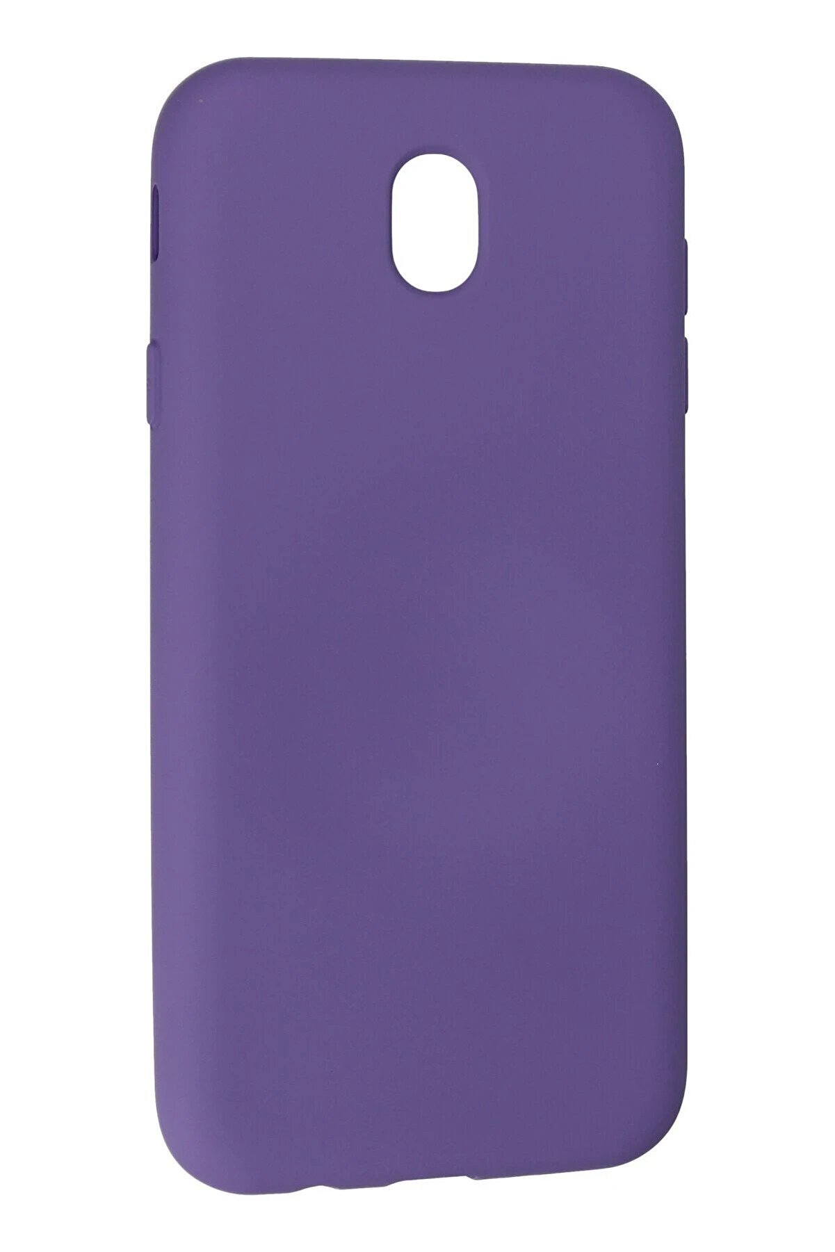 Samsung Galaxy J7 Pro / J730 Kılıf Nano İçi̇ Kadi̇fe Si̇li̇kon - Mor - Dropx5215-2691