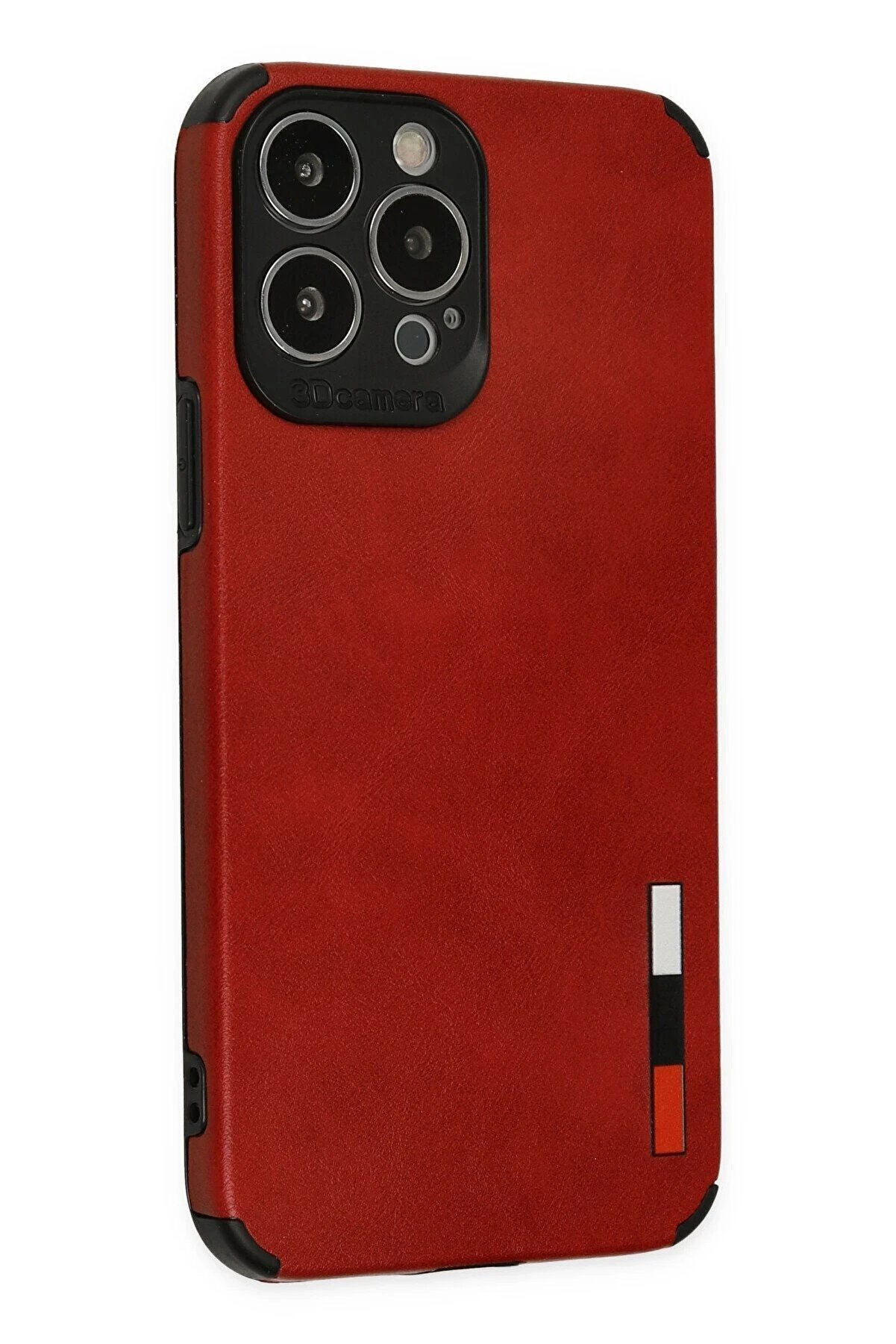 İphone 13 Pro Max Kılıf Loop Deri̇ Si̇li̇kon - Kırmızı - Dropx6878-9218