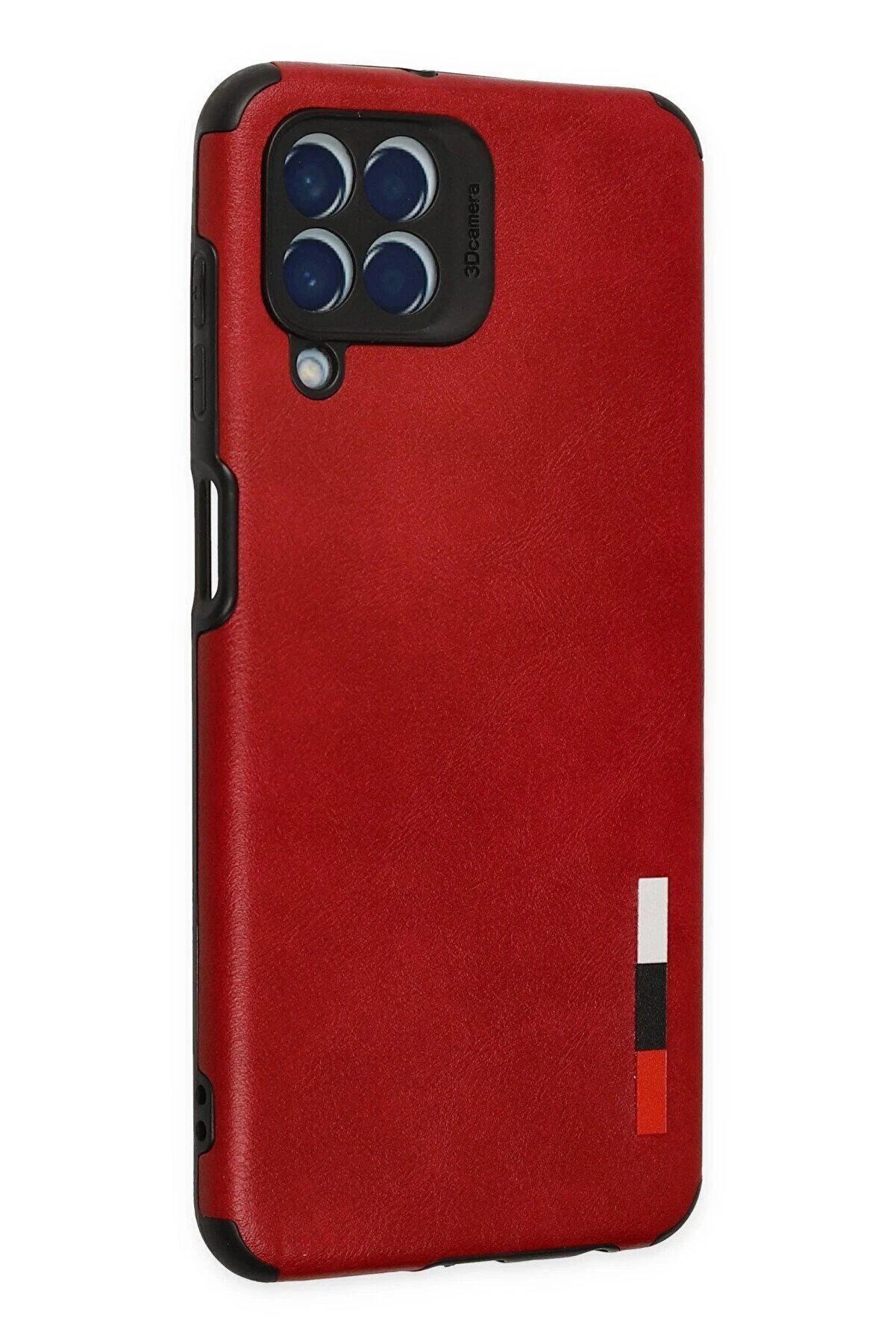 Samsung Galaxy M33 Kılıf Loop Deri̇ Si̇li̇kon - Kırmızı - Dropx3837-4127