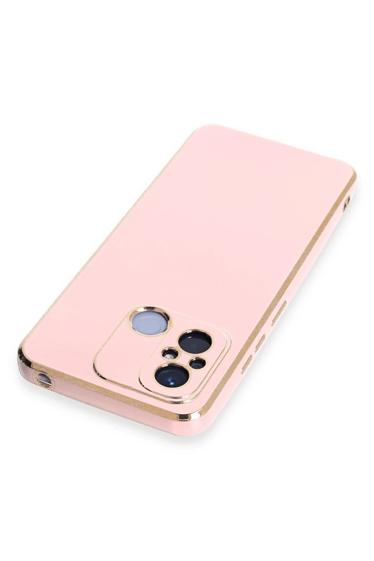 Xi̇aomi̇ Redmi̇ 12C Kılıf Volet Si̇li̇kon - Pembe - Dropx6579-3353