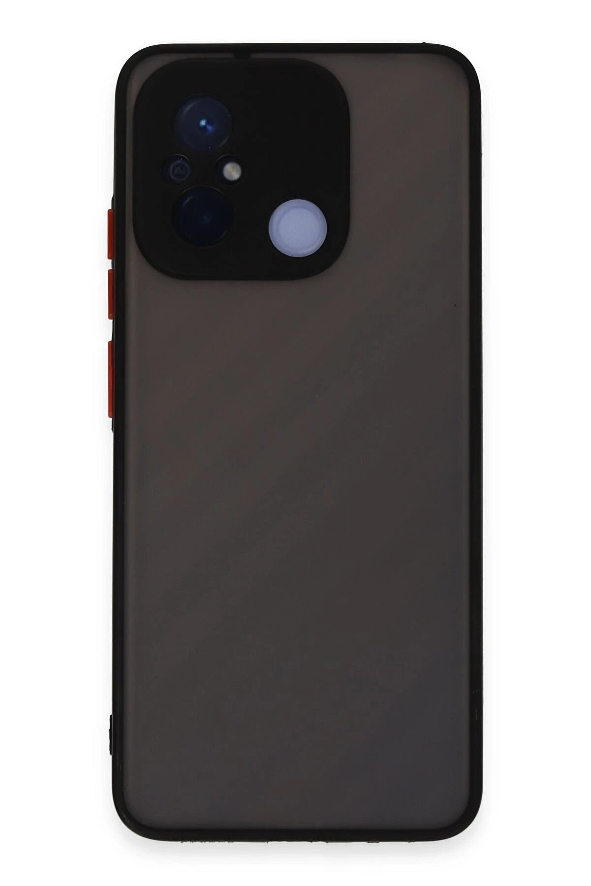 CepteToptan Xiaomi Redmi 12C Kılıf Montreal Silikon Kapak - Siyah - DROPX6054-4637