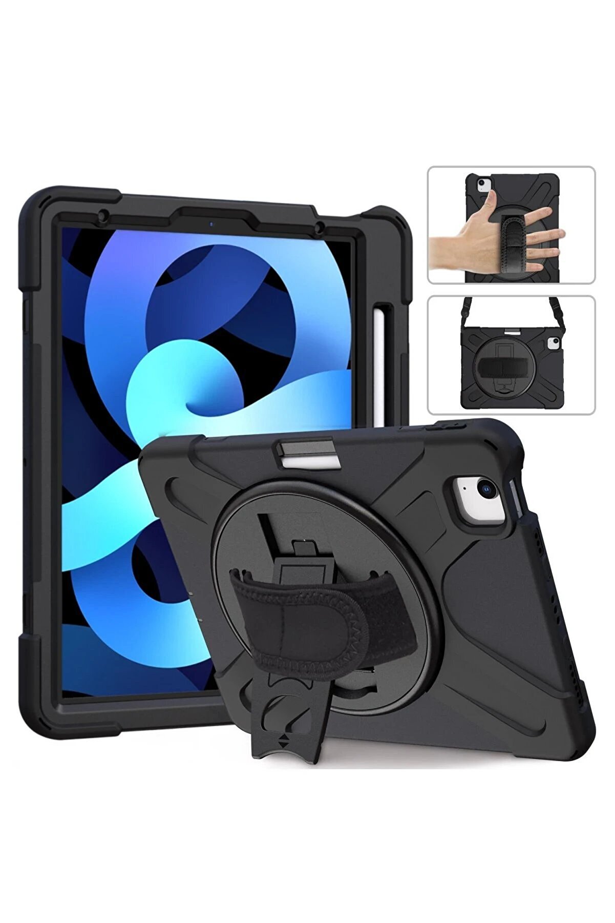 İpad Pro 11 (2020) Kılıf Amazi̇ng Tablet Kapak - Si̇yah - Dropx7077-2145