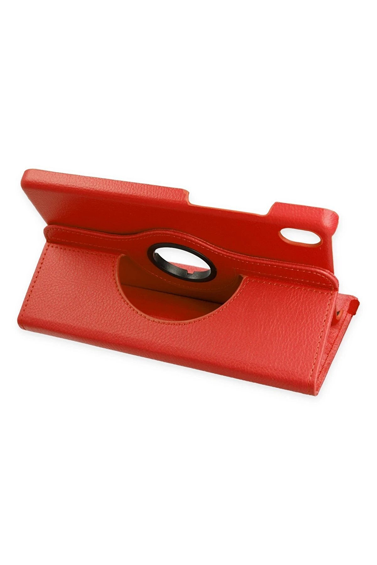 Tab M8 Kılıf 360 Tablet Deri̇ Kılıf - Kırmızı - Dropx5793-6768