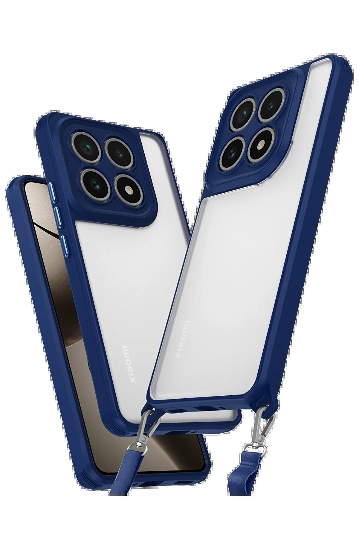 CepteToptan Xiaomi Mi 14T Kılıf Penta Silikon Kılıf - Lacivert - DROPX8824-4849