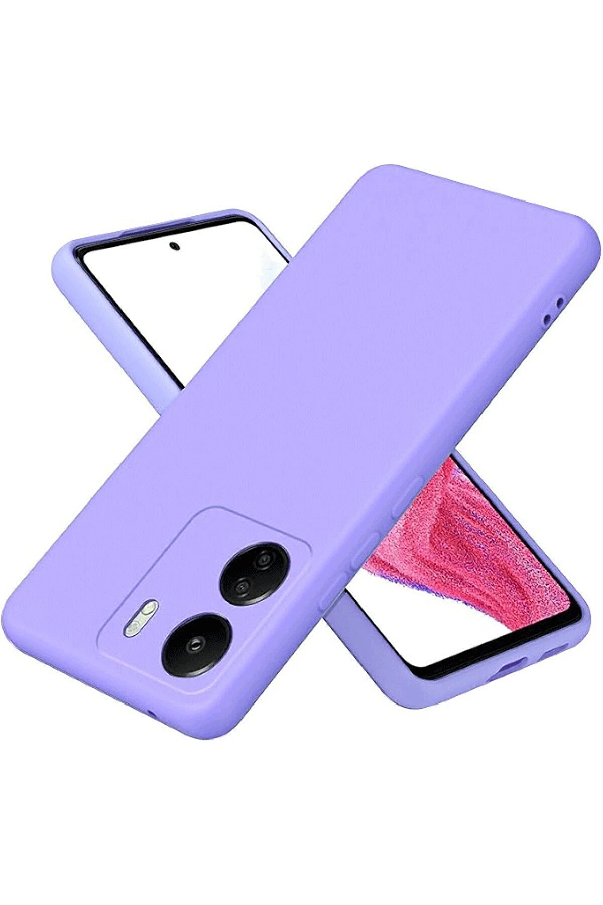 CepteToptan Xiaomi Redmi 13C Kılıf First Silikon - Lila - DROPX8630-8937