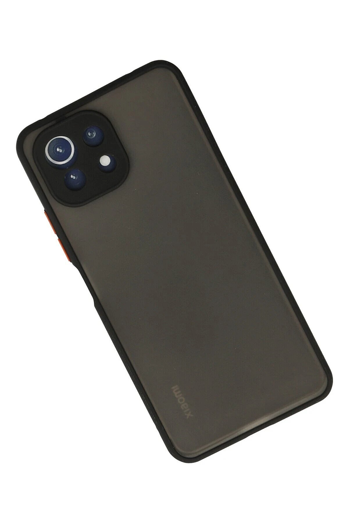 Xi̇aomi̇ Mi̇ 11 Li̇te Kılıf Montreal Si̇li̇kon Kapak - Si̇yah - Dropx6959-2518