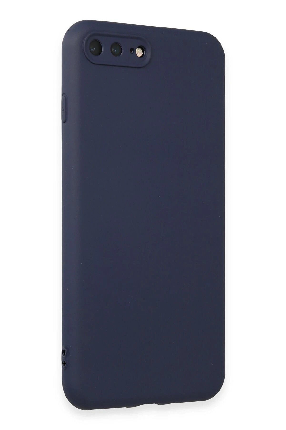 CepteToptan iPhone 7 Plus Kılıf First Silikon - Lacivert - DROPX5320-9264