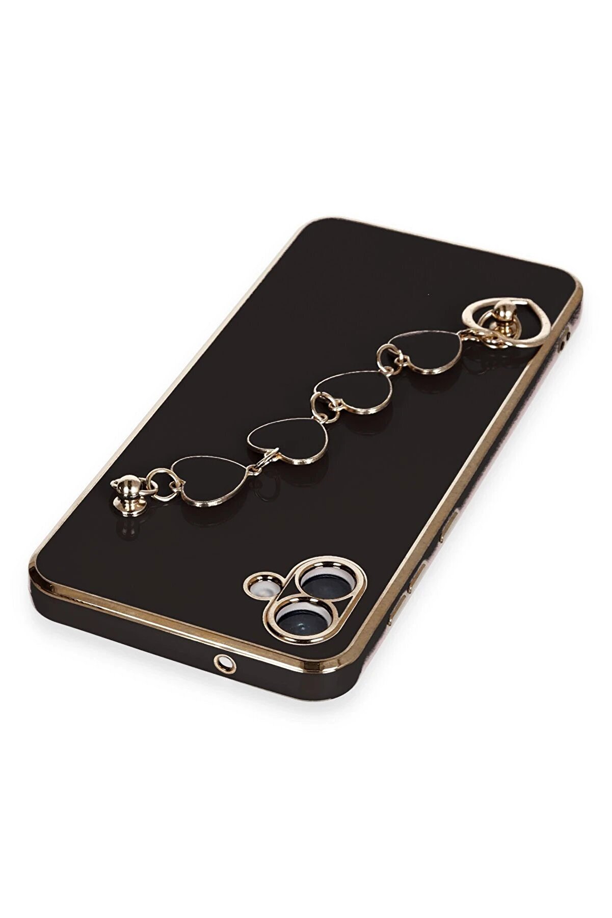 Samsung Galaxy A04 Kılıf Esi̇la Si̇li̇kon - Si̇yah - Dropx5174-9505