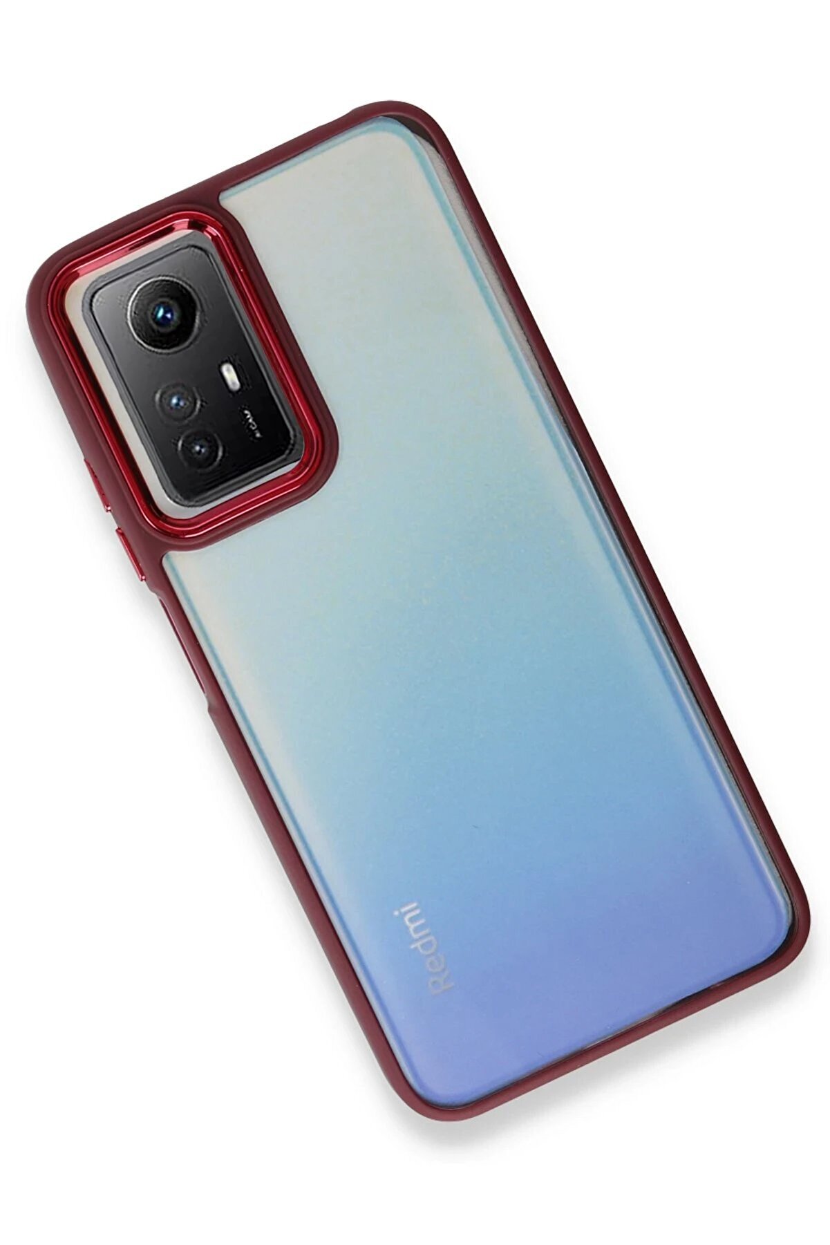 Xi̇aomi̇ Redmi̇ Note 12S Kılıf Dora Kapak - Kırmızı - Dropx4531-4686