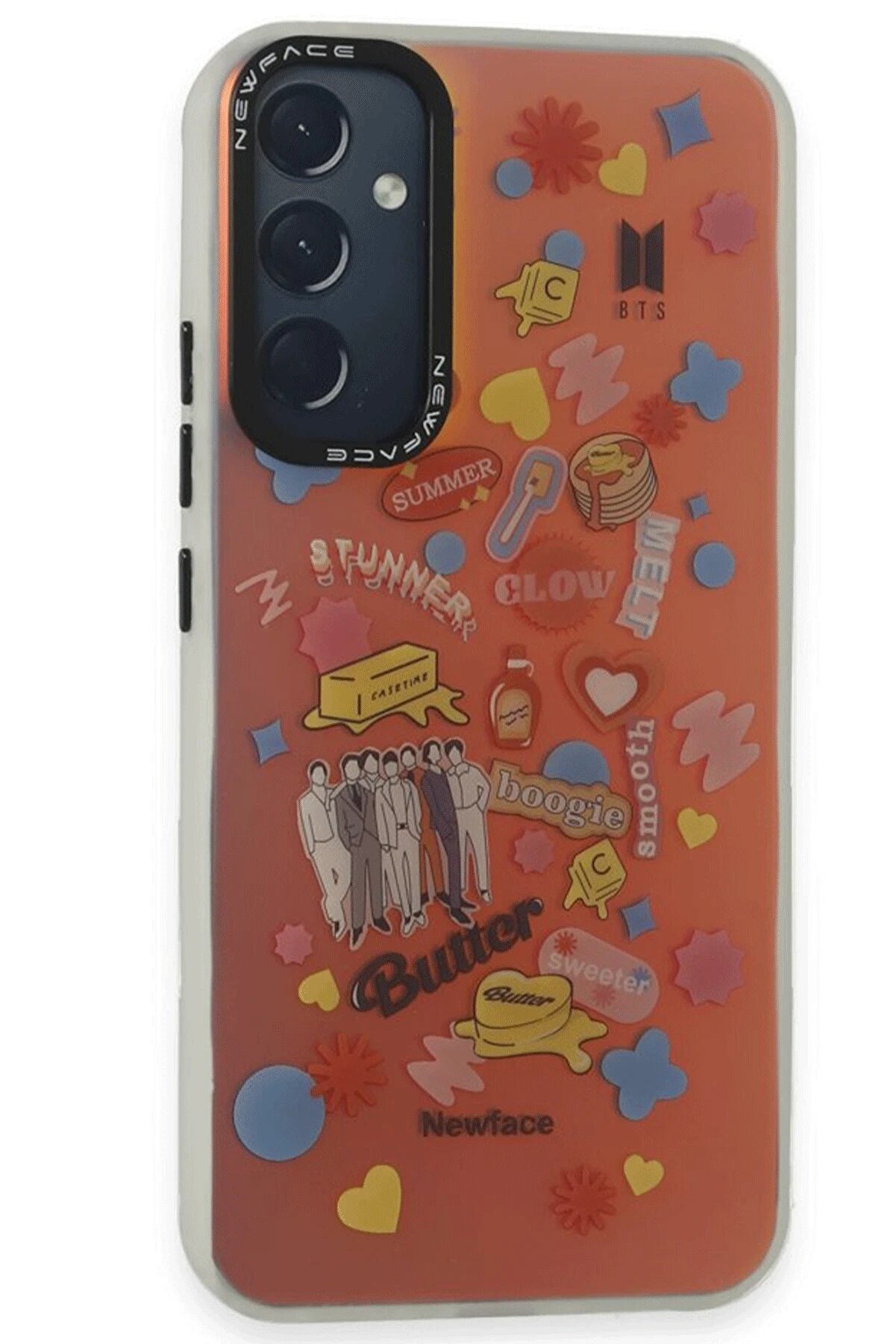 CepteToptan Samsung Galaxy A34 5G Kılıf Estoril Desenli Kapak - Estoril - 16 - DROPX4842-3886