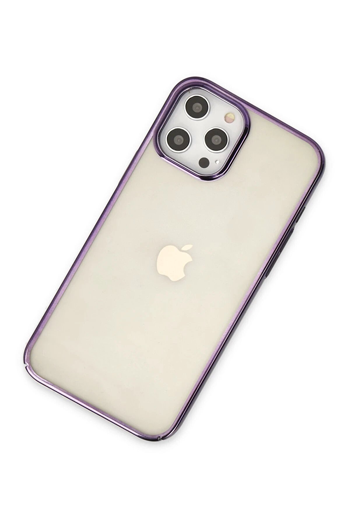 İphone 12 Pro Max Kılıf Element Si̇li̇kon - Mor - Dropx1703-1370