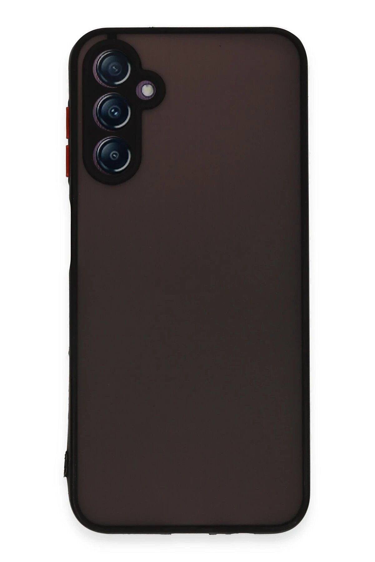 CepteToptan Samsung Galaxy A24 4G Kılıf Montreal Silikon Kapak - Siyah - DROPX5904-5597