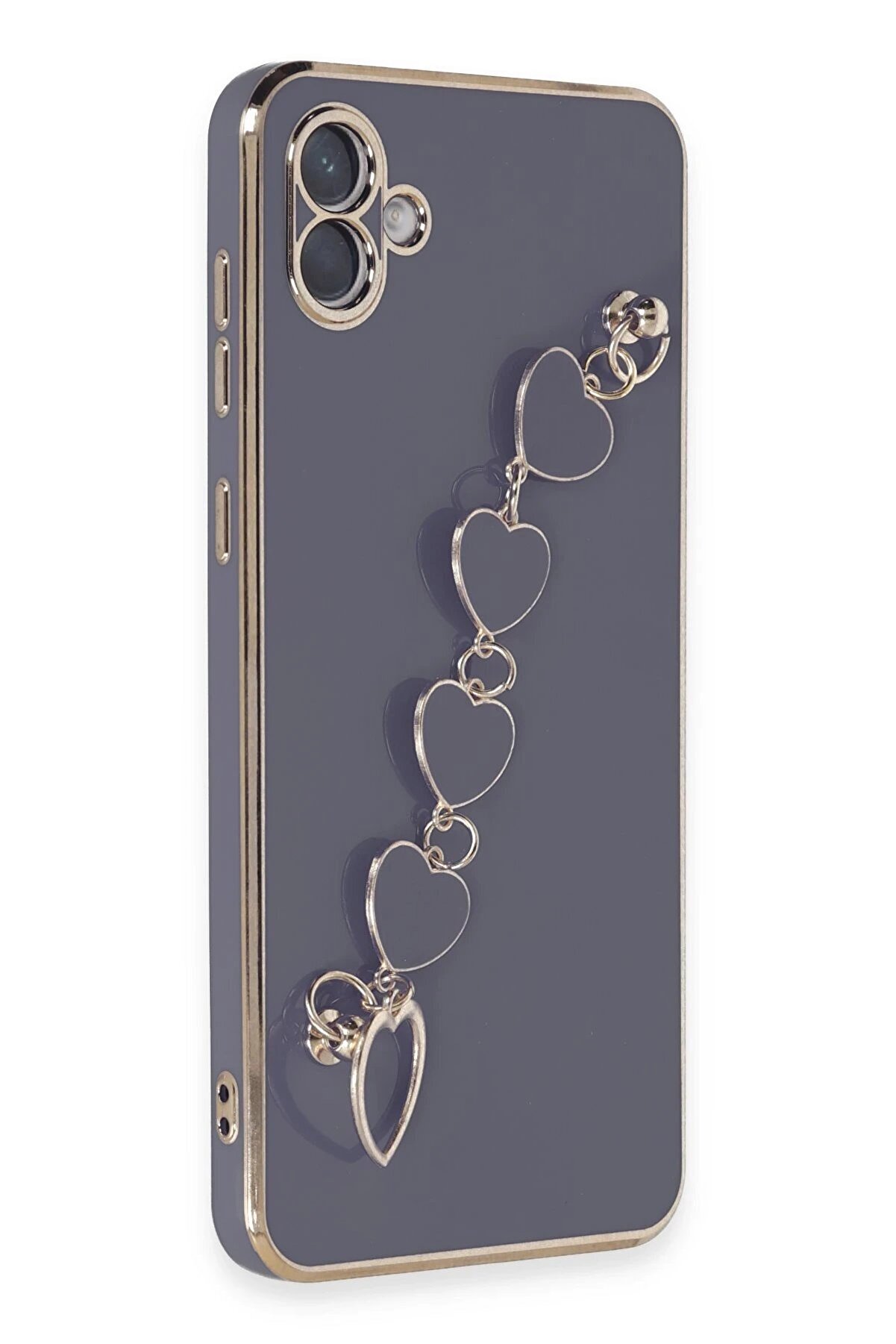 Samsung Galaxy A04E Kılıf Esi̇la Si̇li̇kon - Gri̇ - Dropx4688-5975