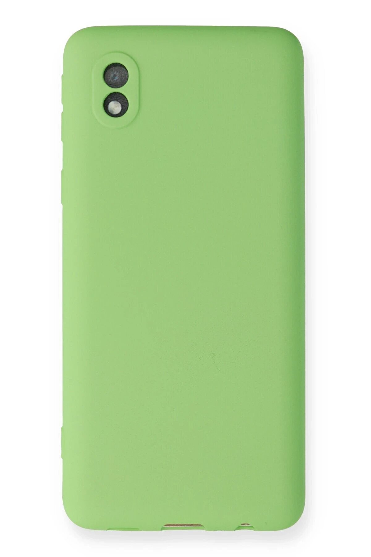 CepteToptan Samsung Galaxy A01 Core Kılıf First Silikon - Yeşil - DROPX9078-5863