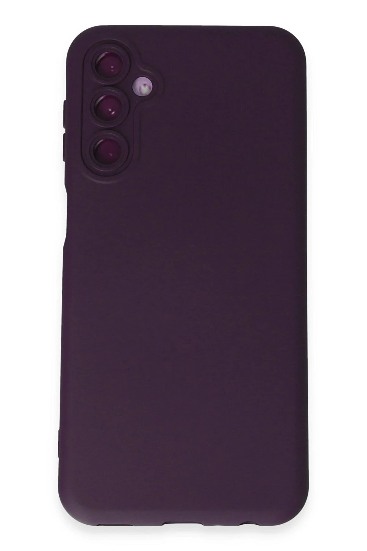 CepteToptan Samsung Galaxy M14 5G Kılıf Nano i&ccedil;i Kadife Silikon - Mor - DROPX3761-8825