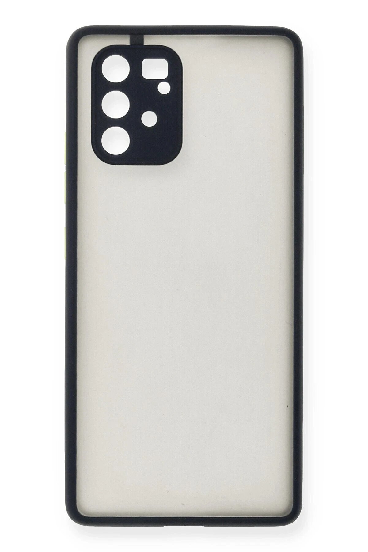 Samsung Galaxy A91 / S10 Li̇te Kılıf Montreal Si̇li̇kon Kapak - Laci̇vert - Dropx4559-9023