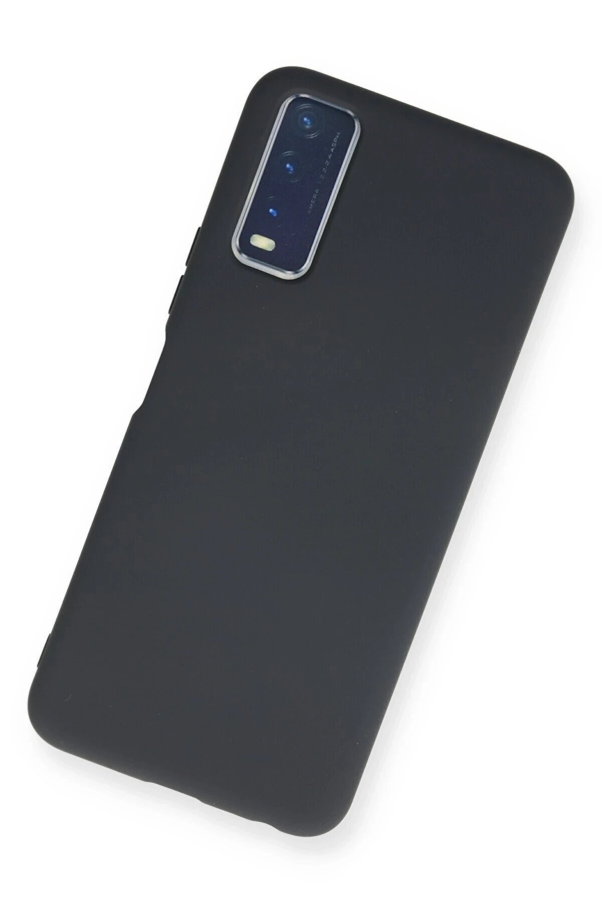 Vi̇vo Y11S Kılıf Nano İçi̇ Kadi̇fe Si̇li̇kon - Laci̇vert - Dropx7624-7588