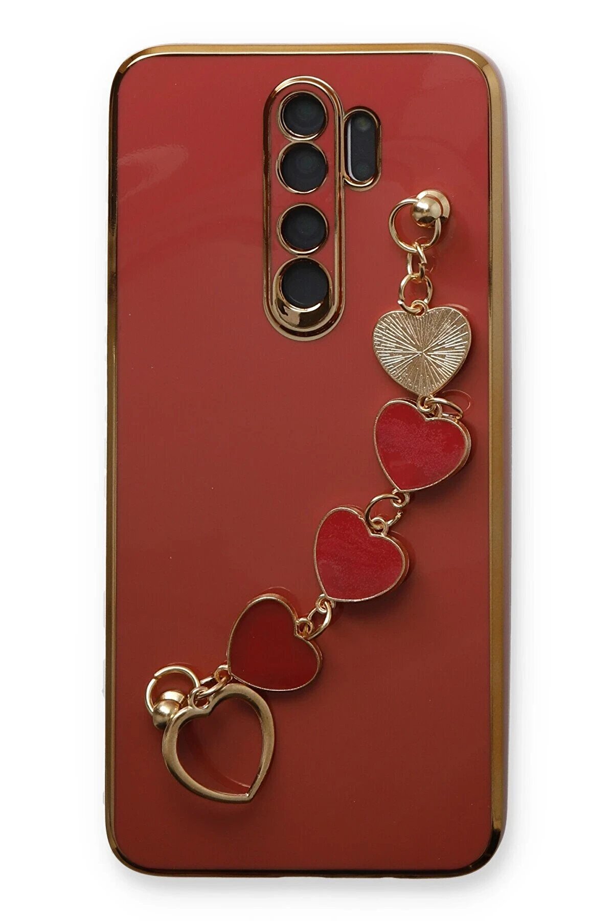 Xi̇aomi̇ Redmi̇ Note 8 Pro Kılıf Esi̇la Si̇li̇kon - Kırmızı - Dropx5392-7705