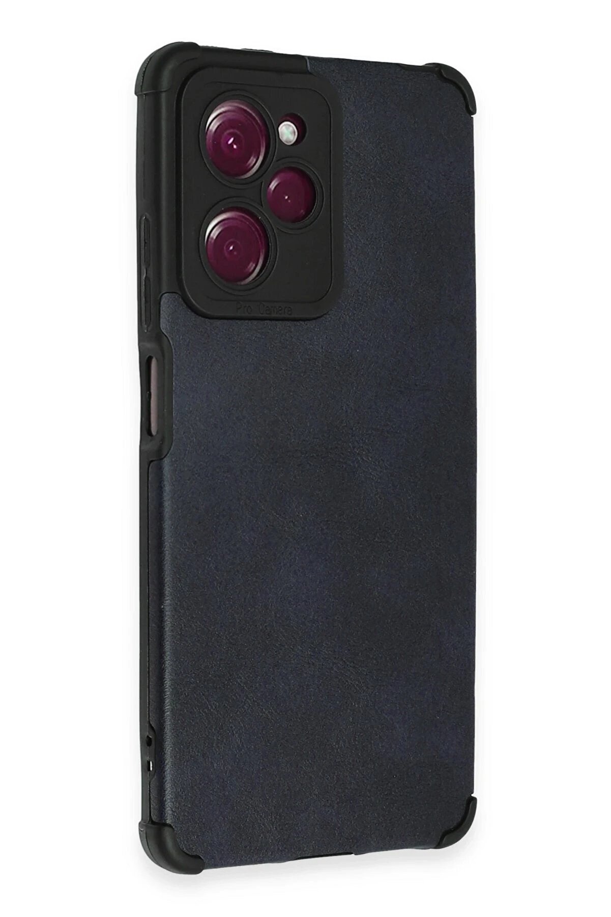 Xi̇aomi̇ Poco X5 Pro 5G Kılıf Loop Deri̇ Si̇li̇kon - Laci̇vert - Dropx8052-8018