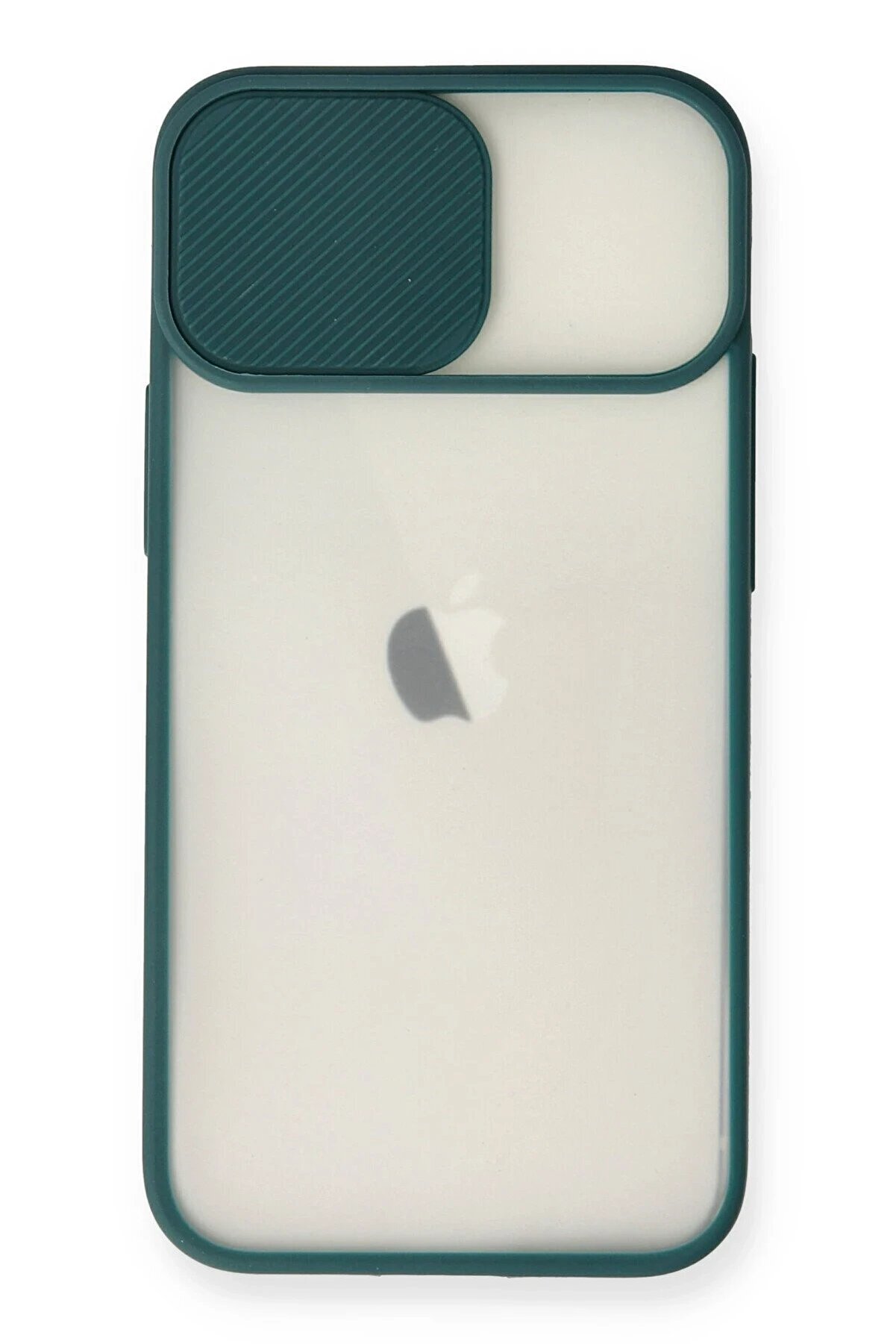 İphone 11 Kılıf Palm Buzlu Kamera Sürgülü Si̇li̇kon - Yeşi̇l - Dropx3374-6771