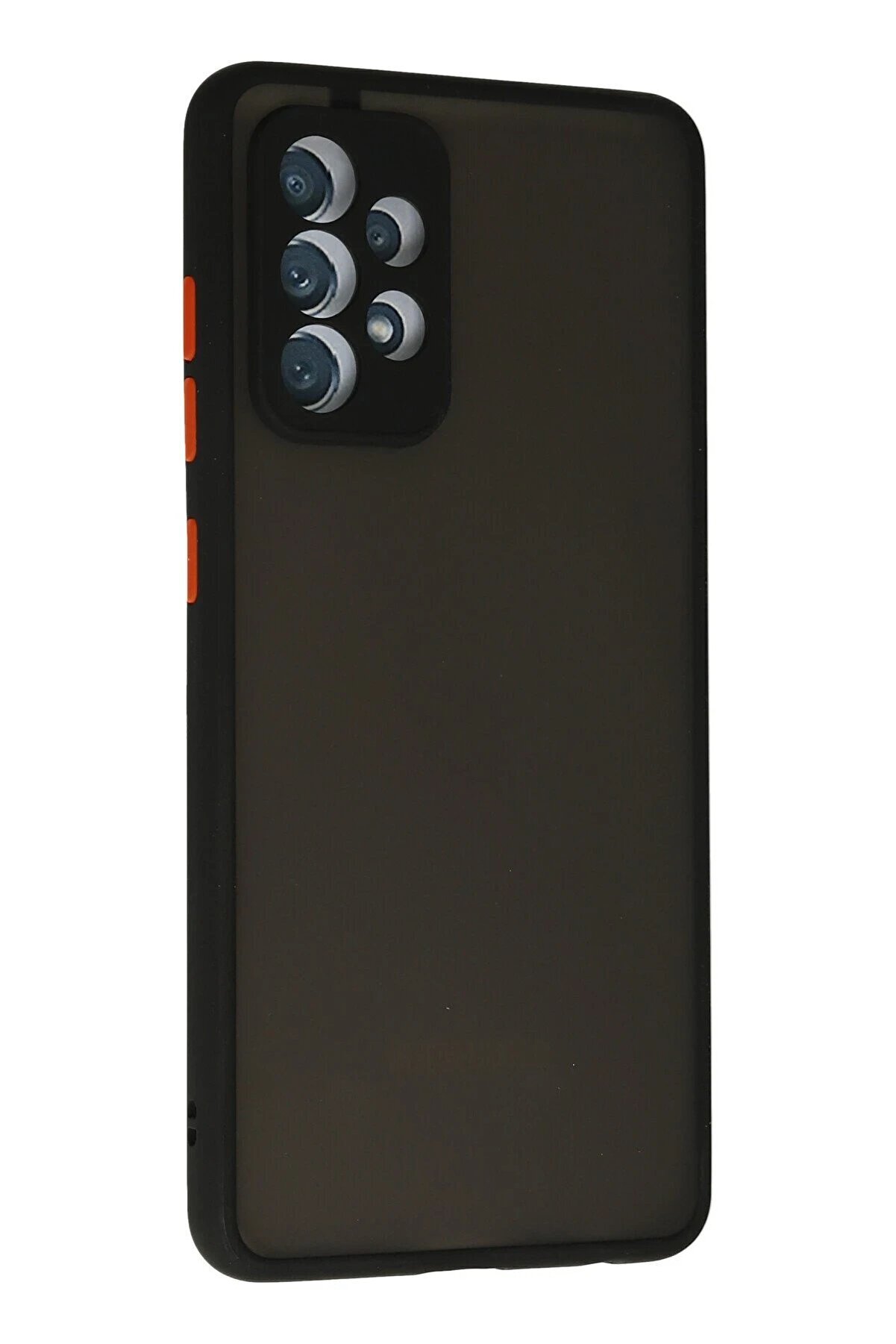 Samsung Galaxy A52 Kılıf Montreal Si̇li̇kon Kapak - Si̇yah - Dropx3995-8902