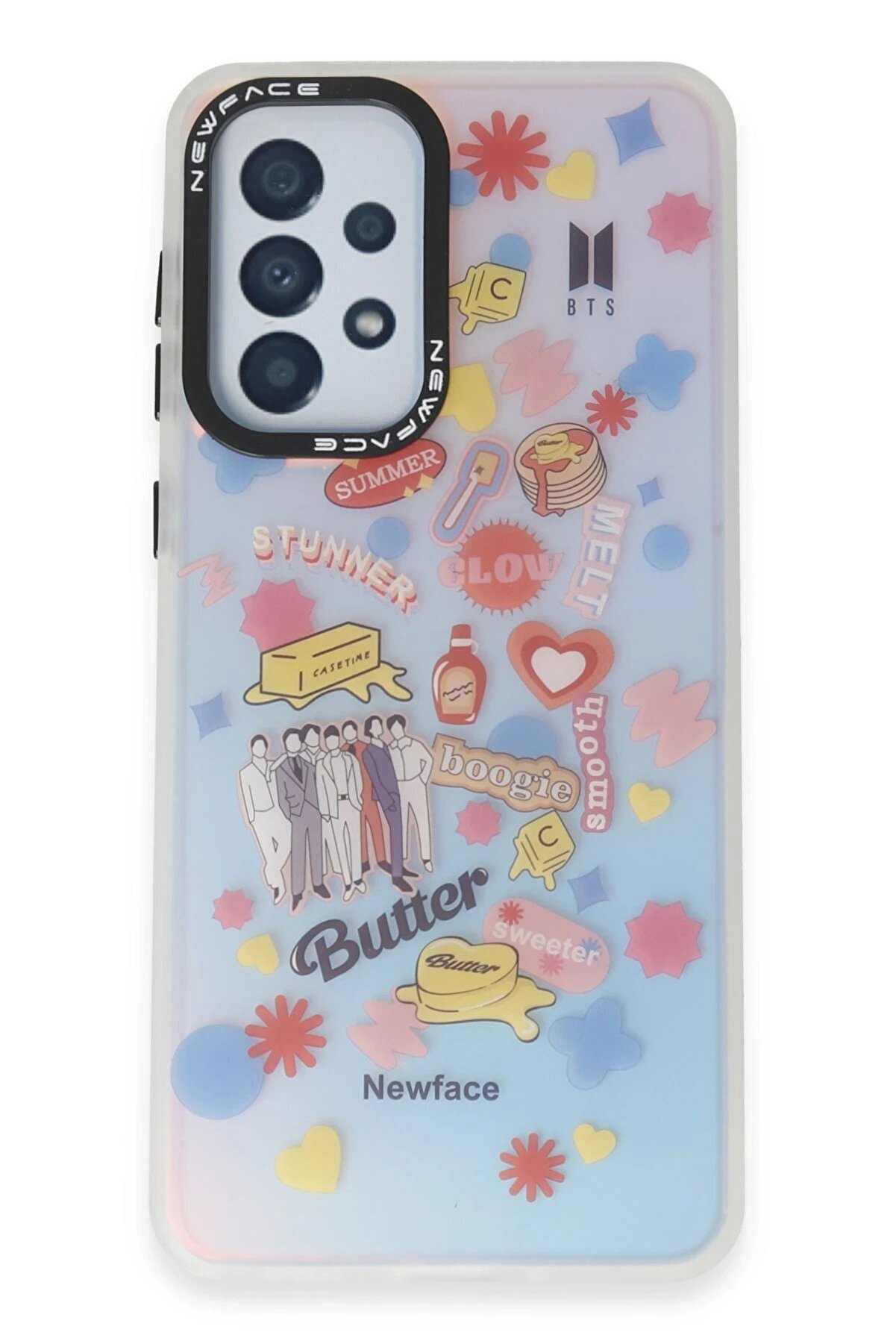 CepteToptan Samsung Galaxy A33 5G Kılıf Estoril Desenli Kapak - Estoril - 16 - DROPX4141-5679