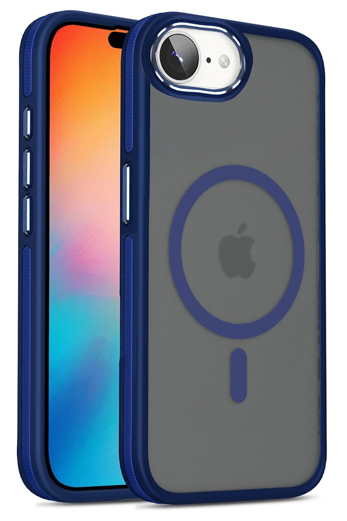 CepteToptan iPhone 16E Winner Magsafe Kapak - Lacivert - DROPX3592-3058