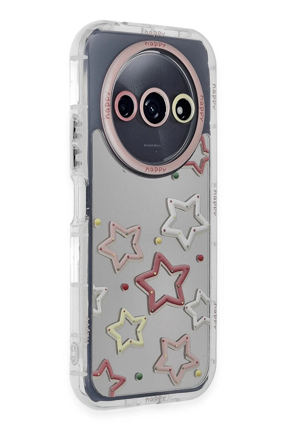 CepteToptan Xiaomi Redmi A3 4G Kılıf Reflexion Desenli Kapak - Desen 3 - DROPX3578-5624