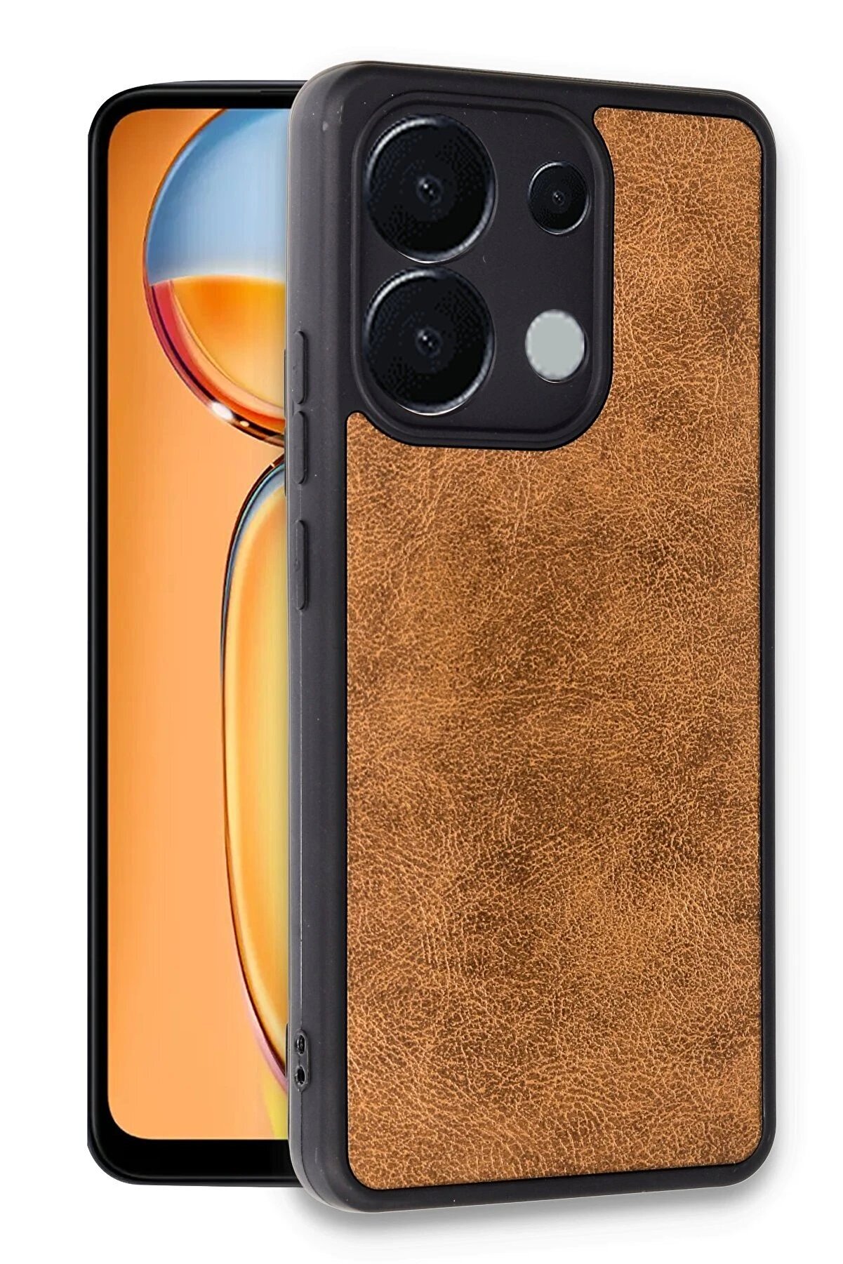 Xi̇aomi̇ Redmi̇ Note 13 Pro 4G Kılıf Aras Deri̇ Kapak - Taba - Dropx1565-5830