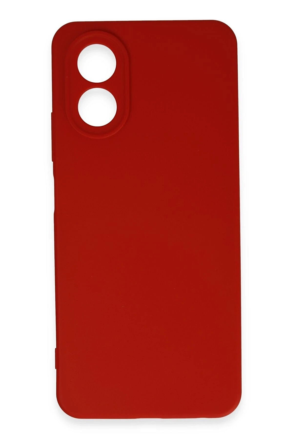 Oppo A38 Kılıf Fi̇rst Si̇li̇kon - Kırmızı - Dropx9413-9336