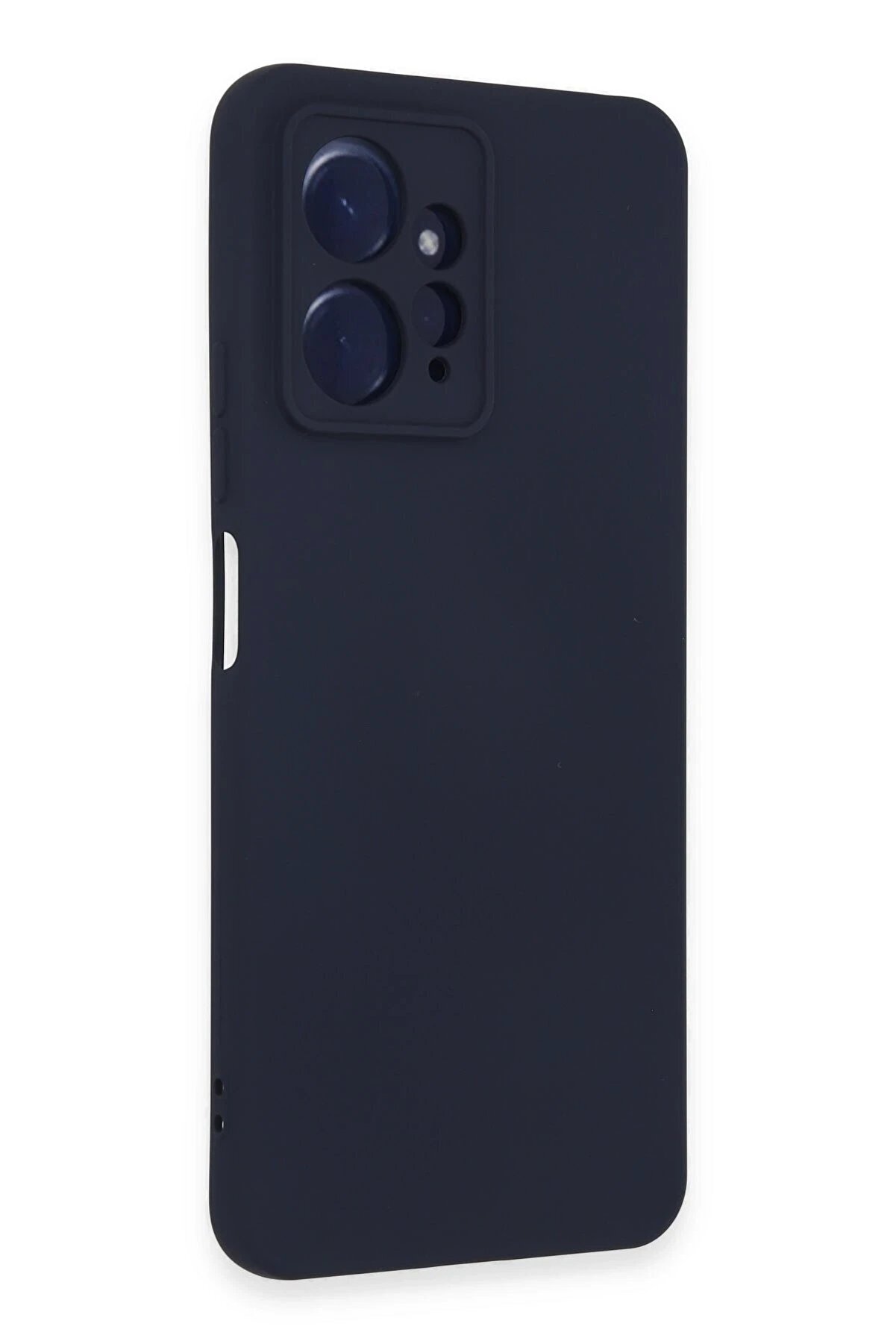 Xi̇aomi̇ Redmi̇ Note 12 4G Kılıf Nano İ&ccedil;i̇ Kadi̇fe Si̇li̇kon - Laci̇vert - Dropx5909-8132