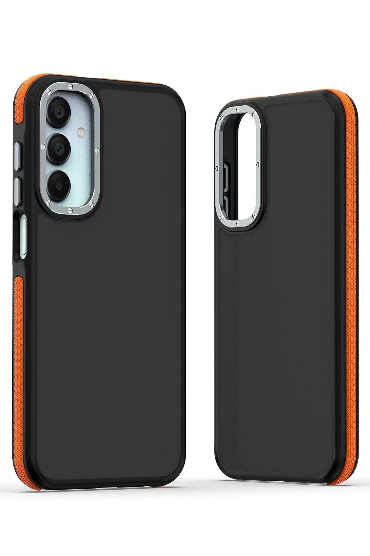 CepteToptan Samsung Galaxy A15 4G Harvel Kapak - Turuncu - DROPX1103-2128