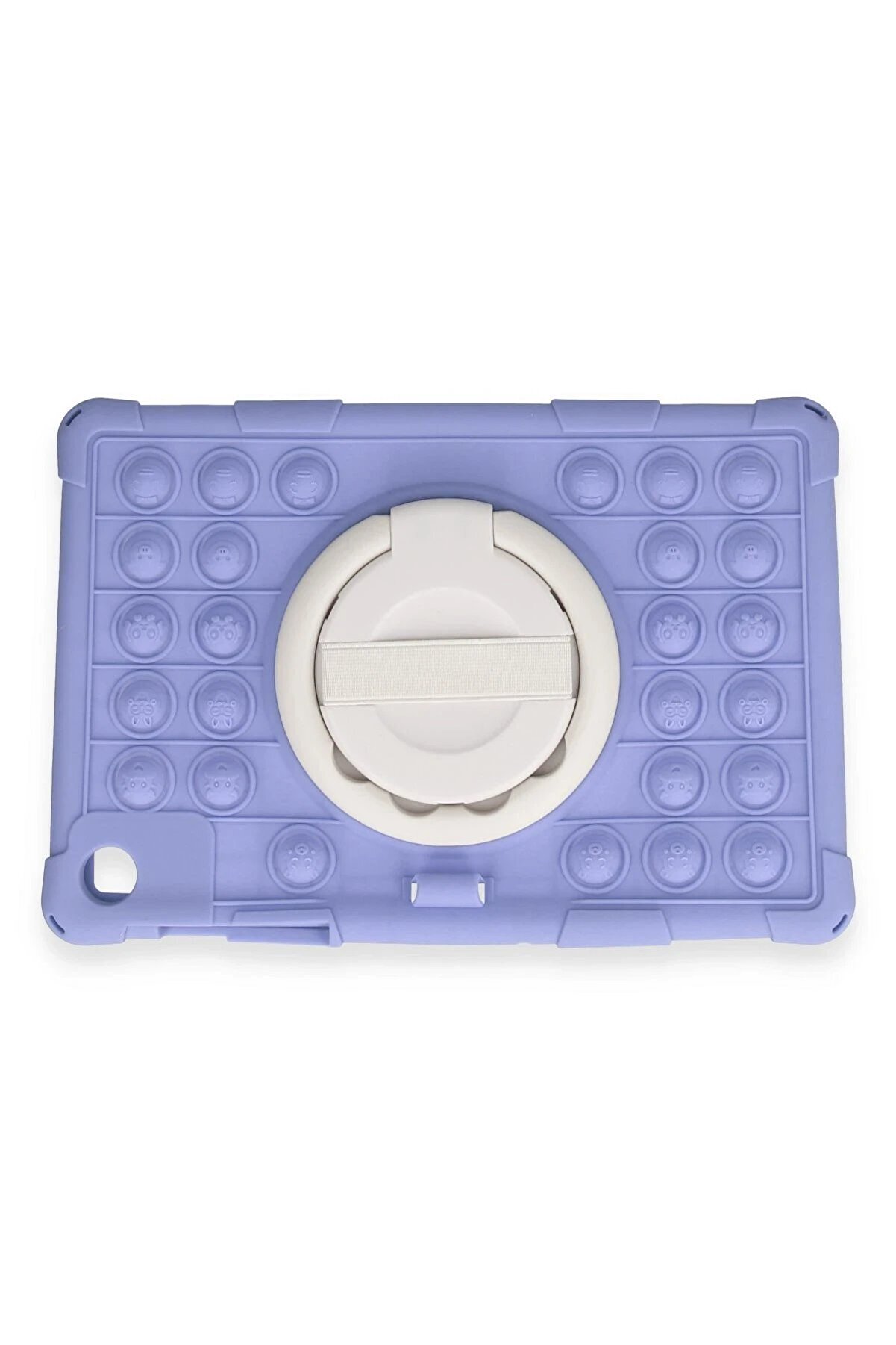 CepteToptan Samsung Galaxy Tab A9 Plus Kılıf Patpat El Tutma Aparatlı Standlı Tablet Sil - DROPX9846-5874