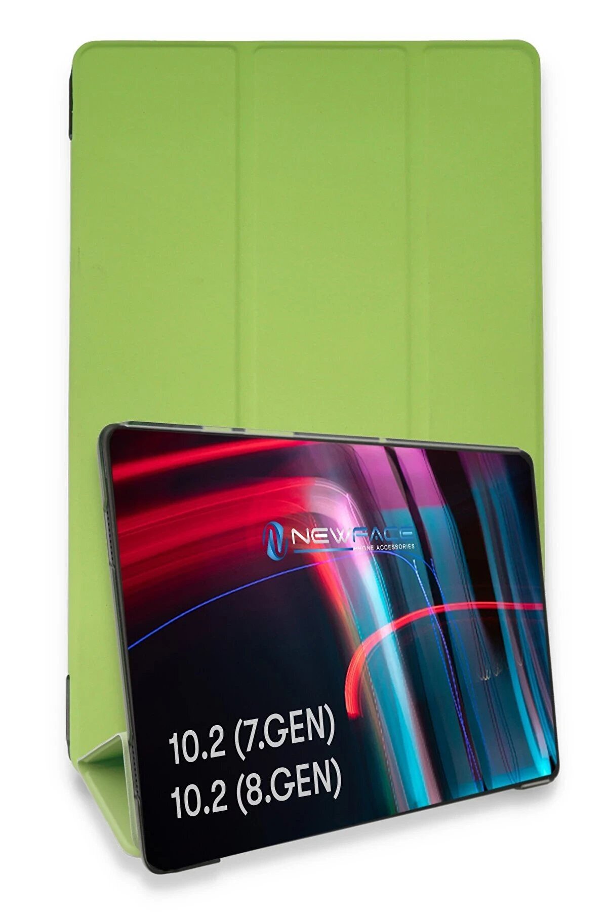 CepteToptan iPad 10.2 (7.nesil) Kılıf Tablet Smart Kılıf - Açık Yeşil - DROPX4957-8933
