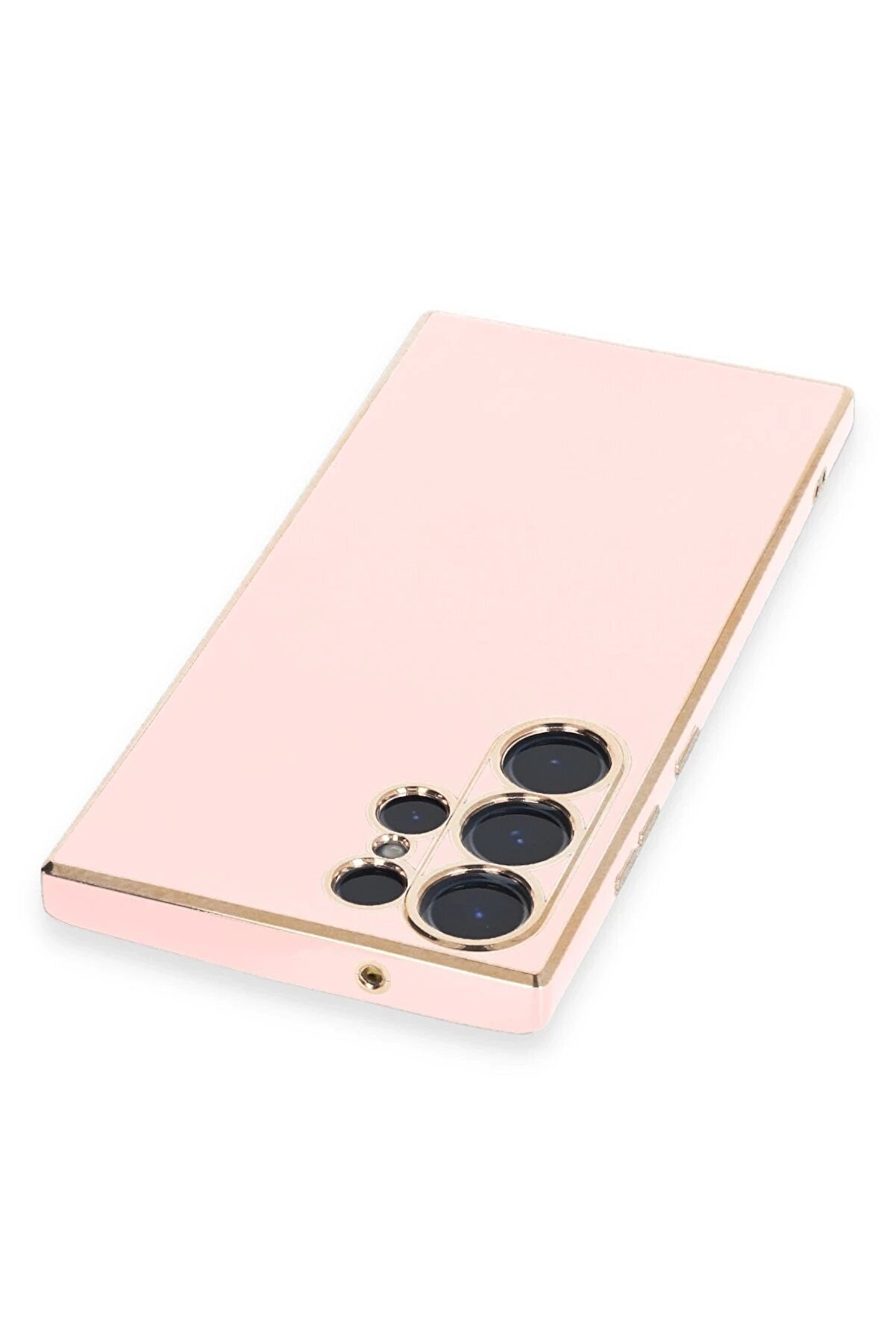 Samsung Galaxy S23 Ultra Kılıf Volet Si̇li̇kon - Pembe - Dropx9449-5410