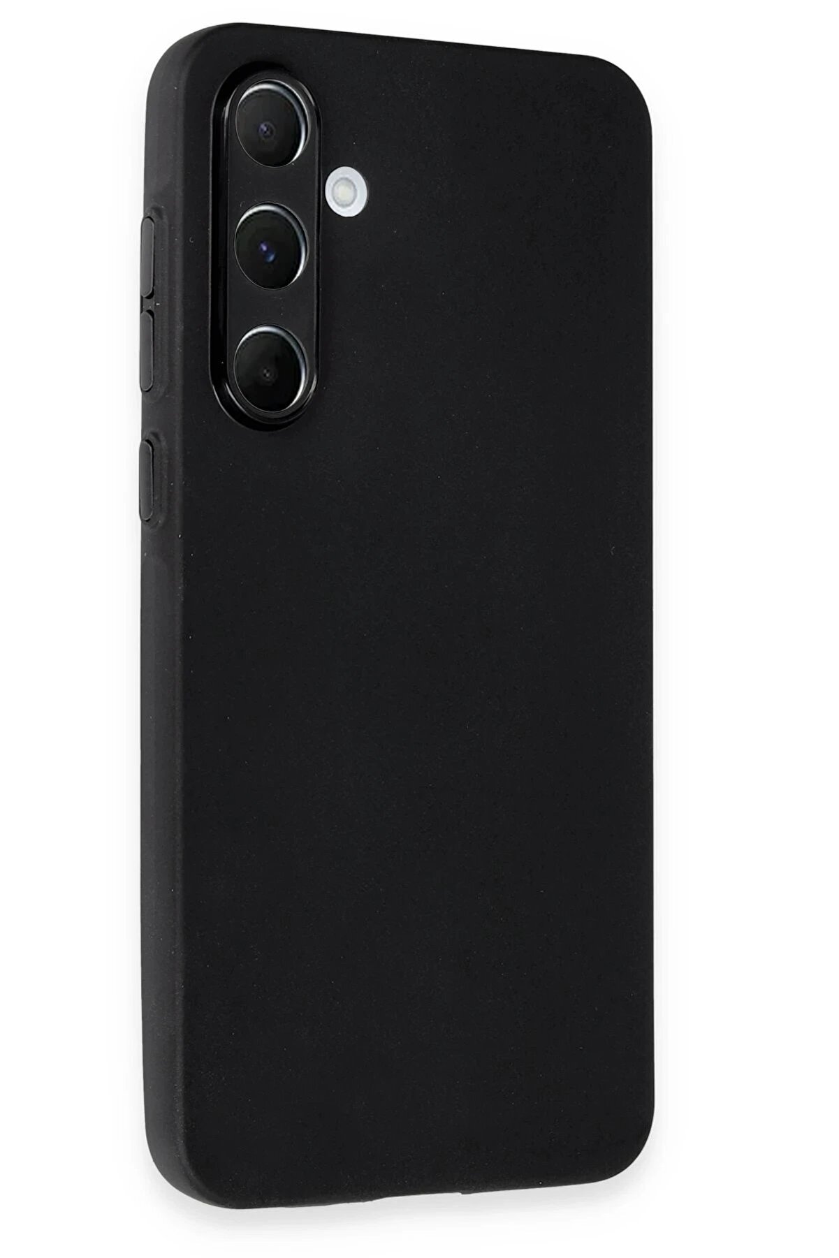 CepteToptan Samsung Galaxy A55 5G Kılıf Silikon - Siyah - DROPX2034-8388