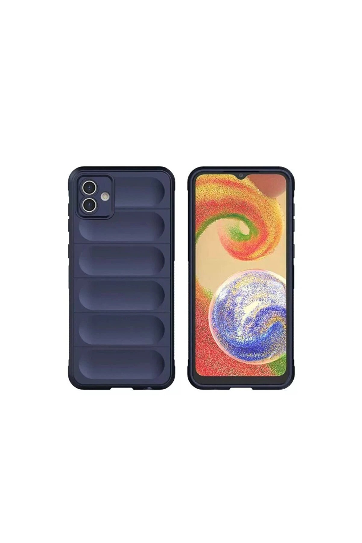 Samsung Galaxy A06 Kılıf Opti̇mum Si̇li̇kon - Laci̇vert - Dropx8868-5169