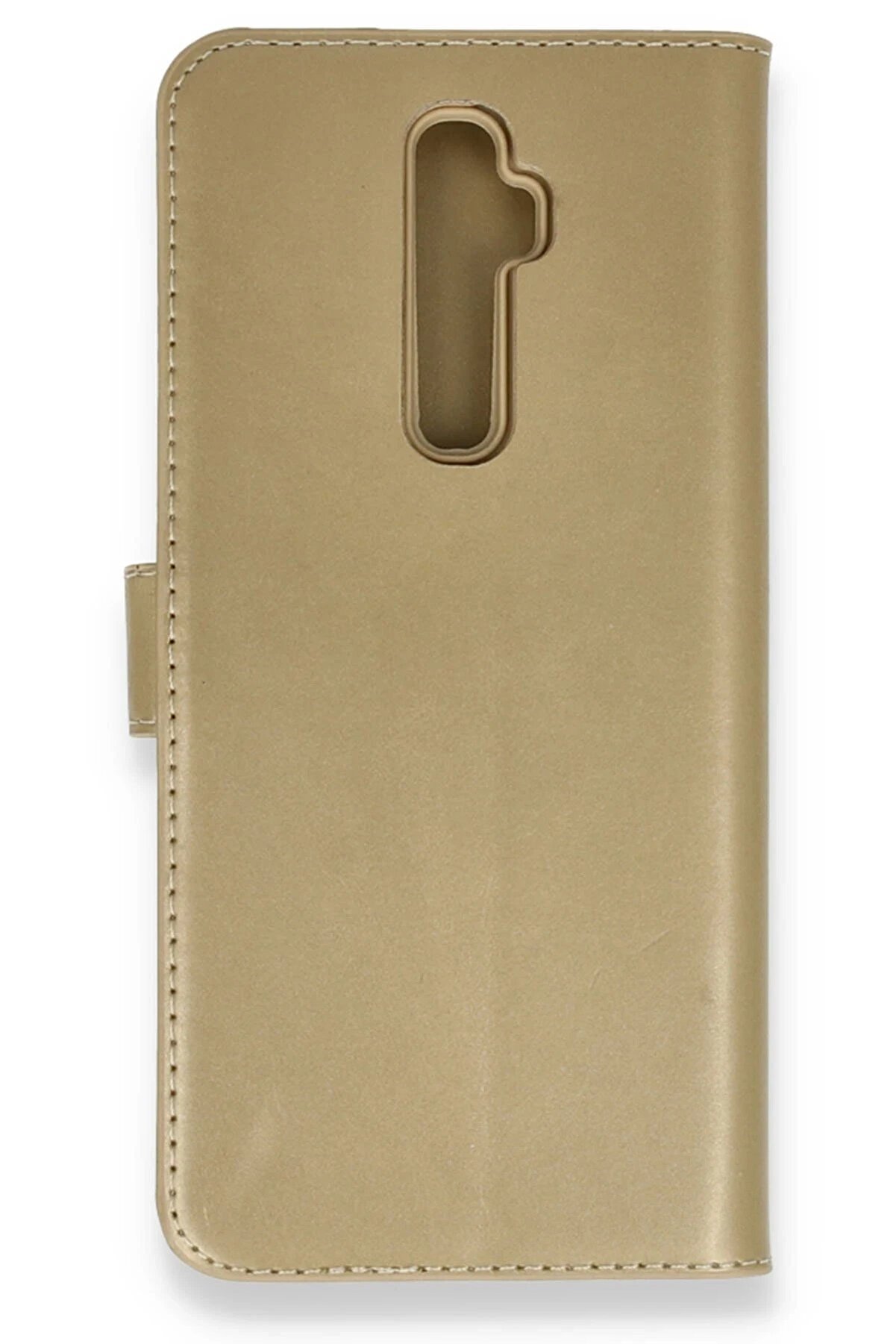 CepteToptan Oppo Reno 2Z Kılıf Trend S Plus Kapaklı Kılıf - Gold - DROPX6389-2312