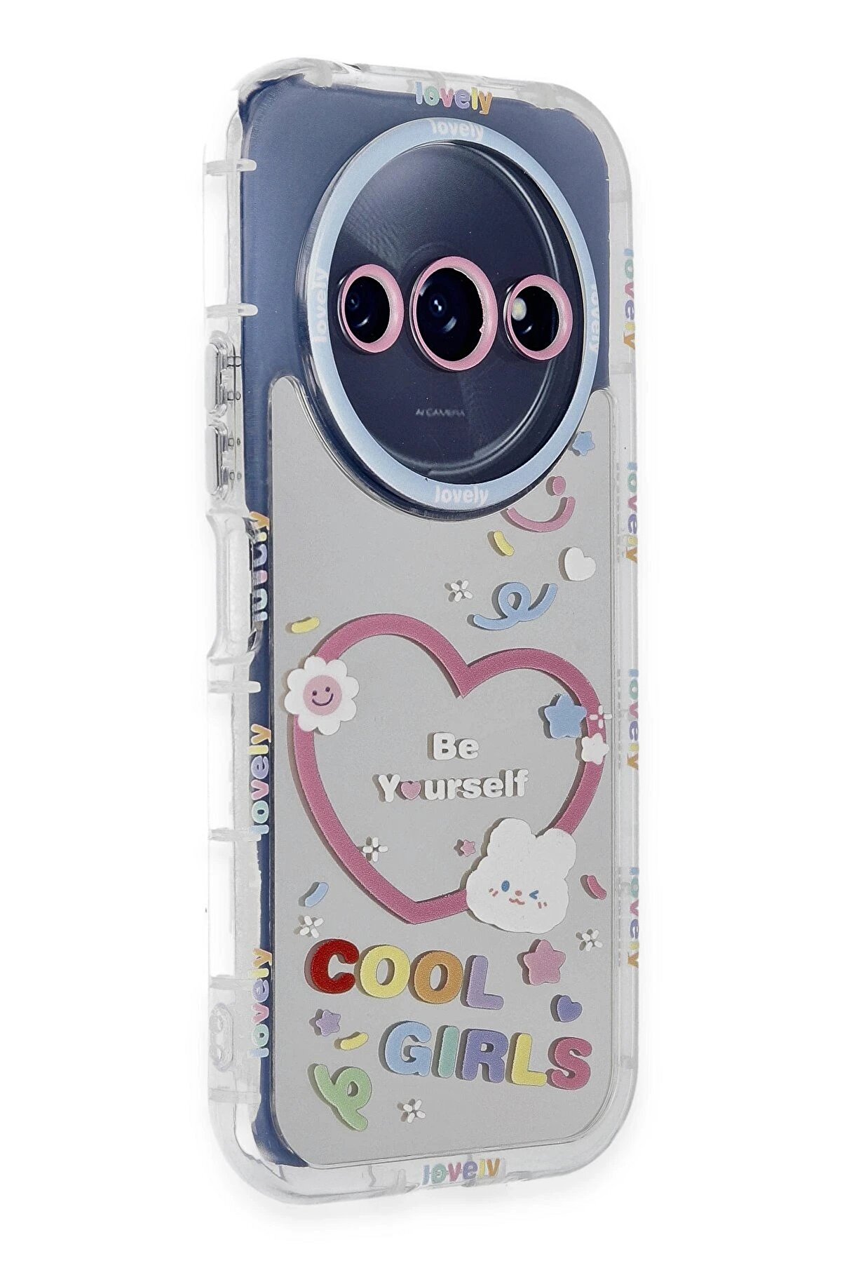 CepteToptan Xiaomi Redmi A3 4G Kılıf Reflexion Desenli Kapak - Desen 1 - DROPX8085-5141